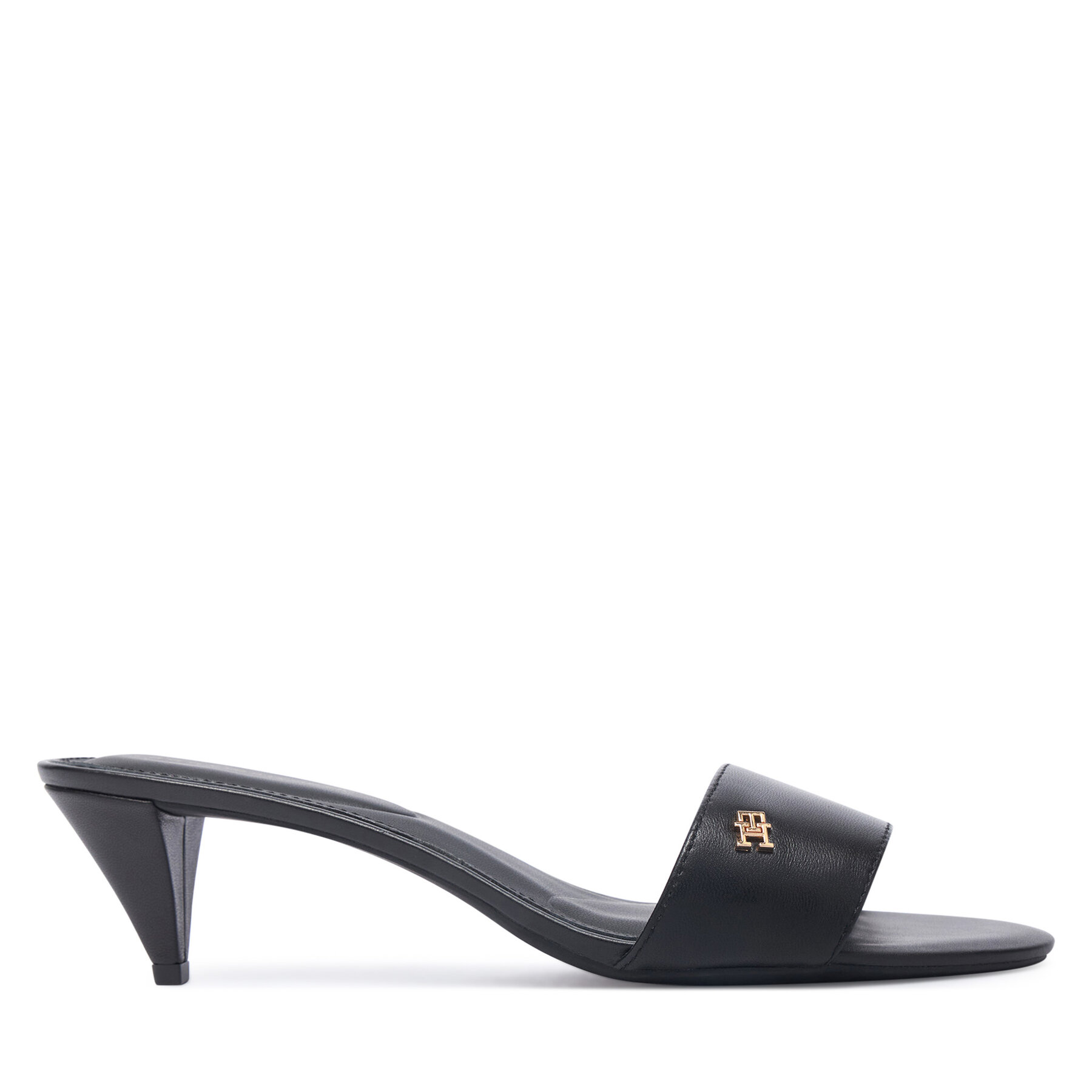 Šľapky Tommy Hilfiger Th Mid Mule FW0FW09508 Čierna