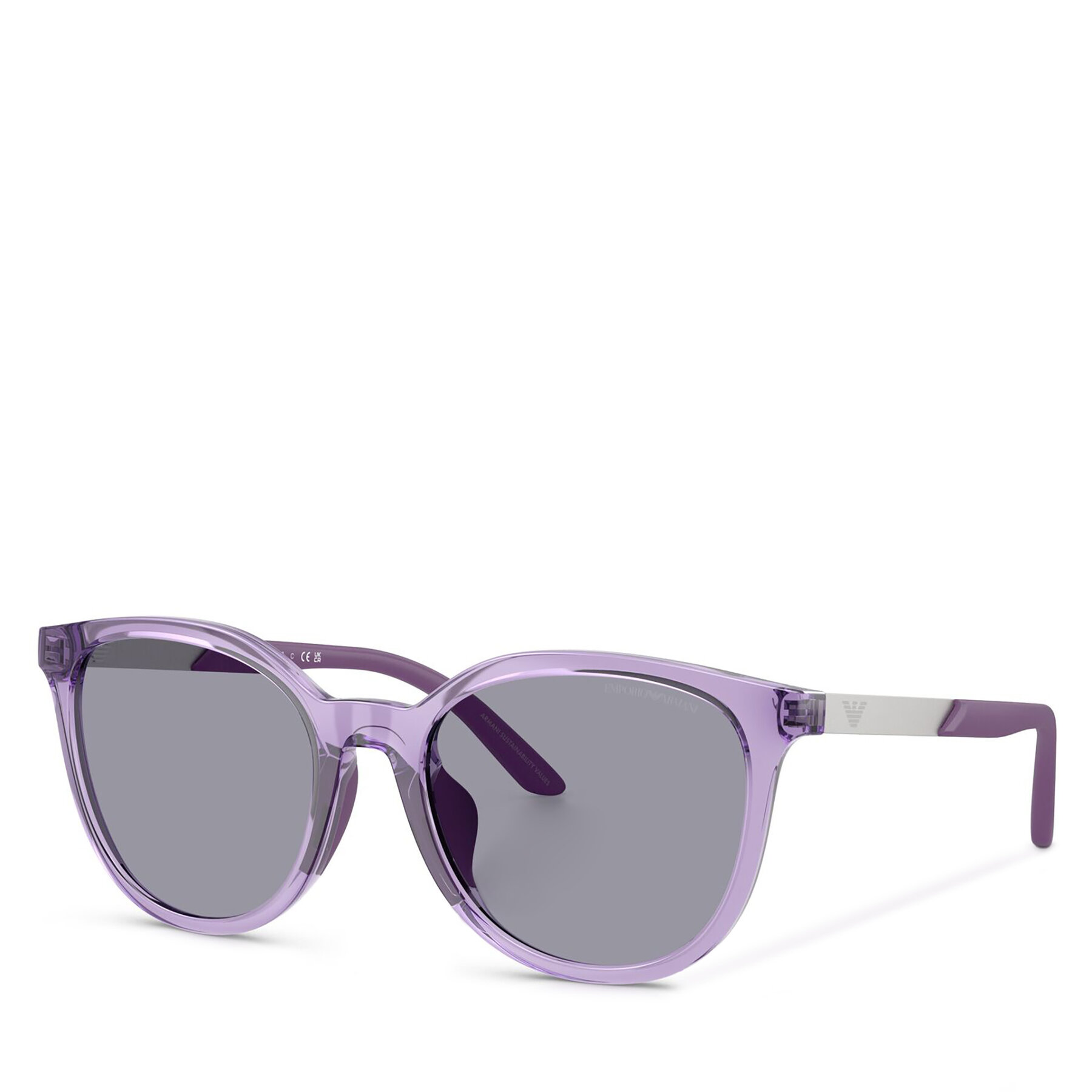 Ochelari de soare Emporio Armani 0EK4007U 628080 Violet