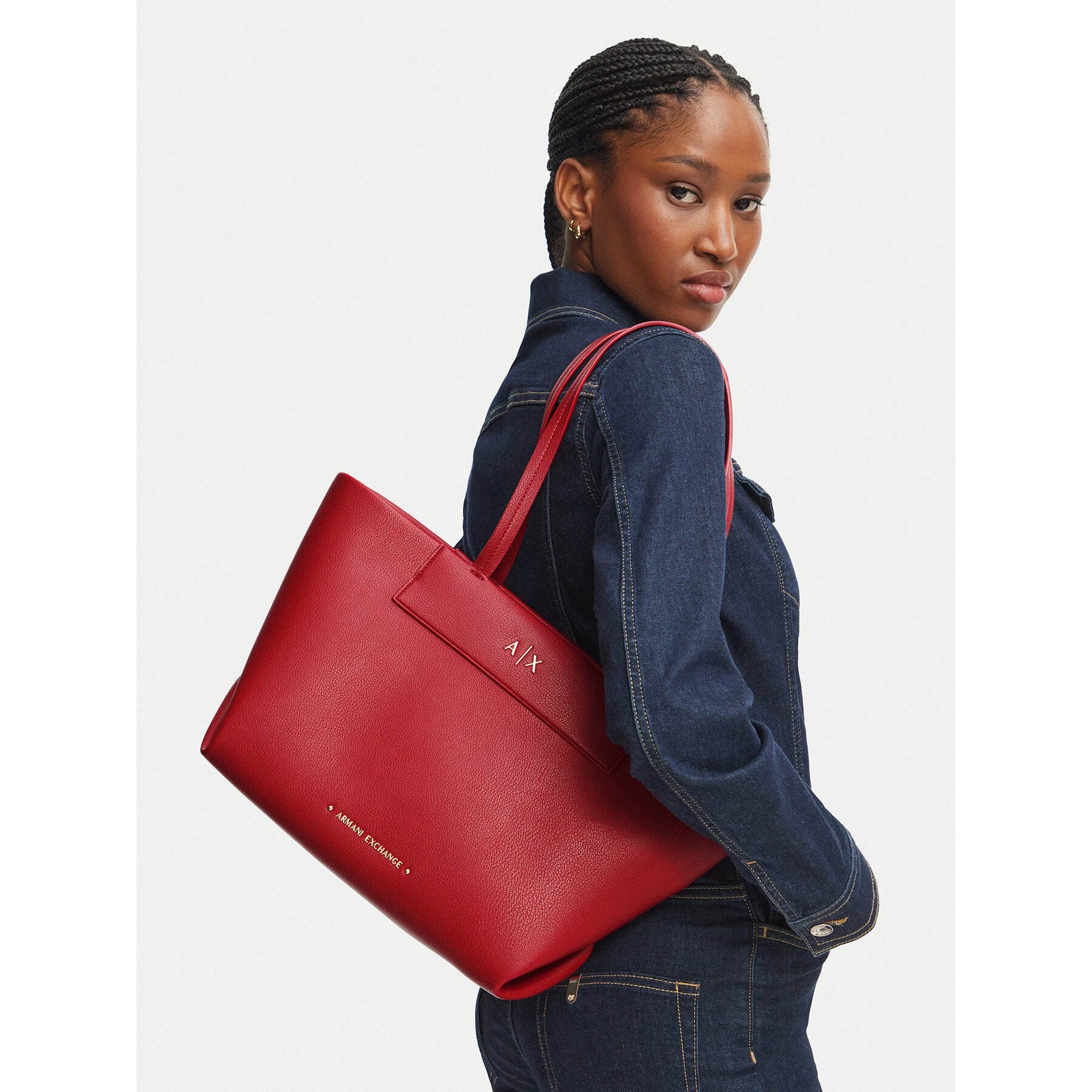 Geantă Armani Exchange XW001538 AF26447 U5102 Roșu