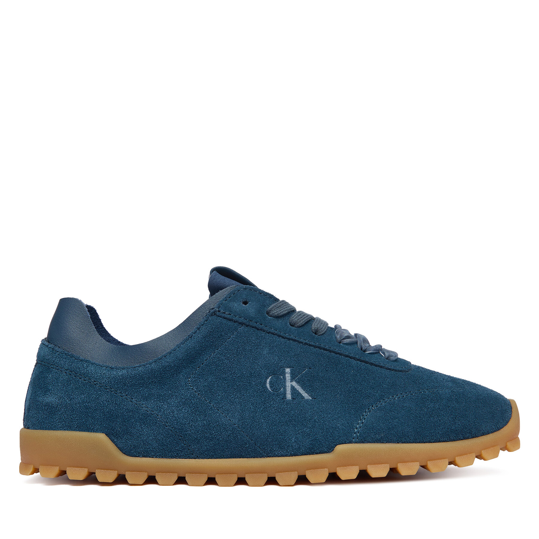 Tenisice Calvin Klein Low Profile Run Mg Sue Db Laces HW0HW03150 Tamnoplava