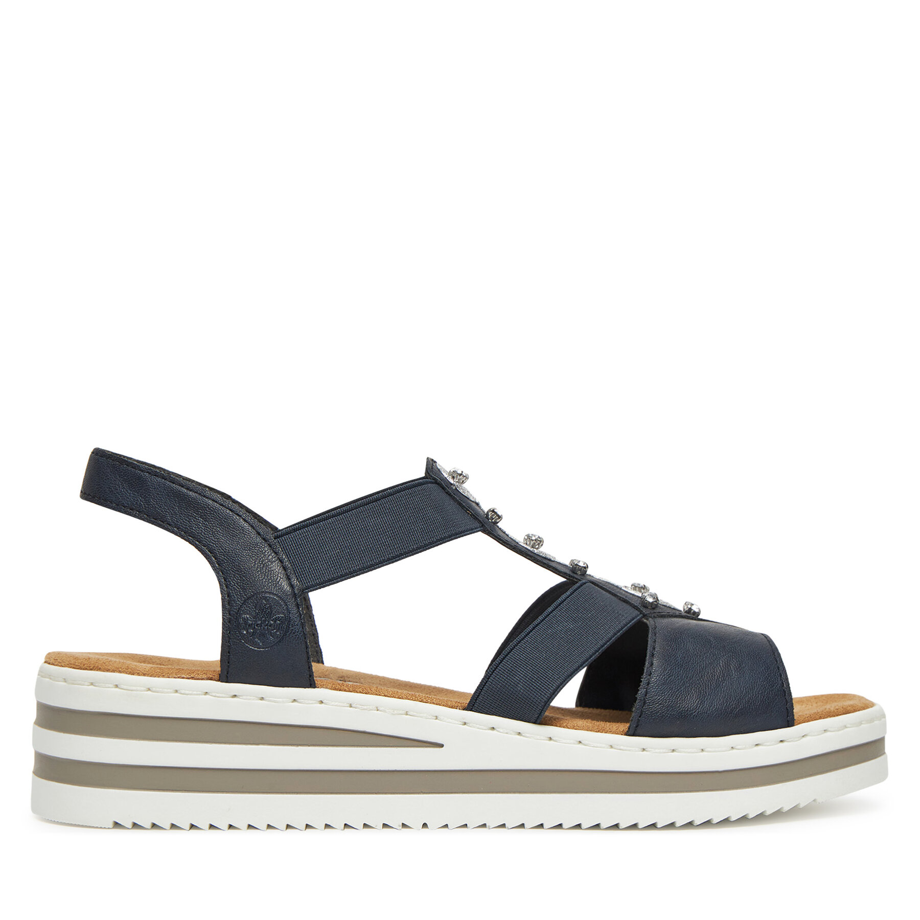 Sandale Rieker V0287-14 Bleumarin