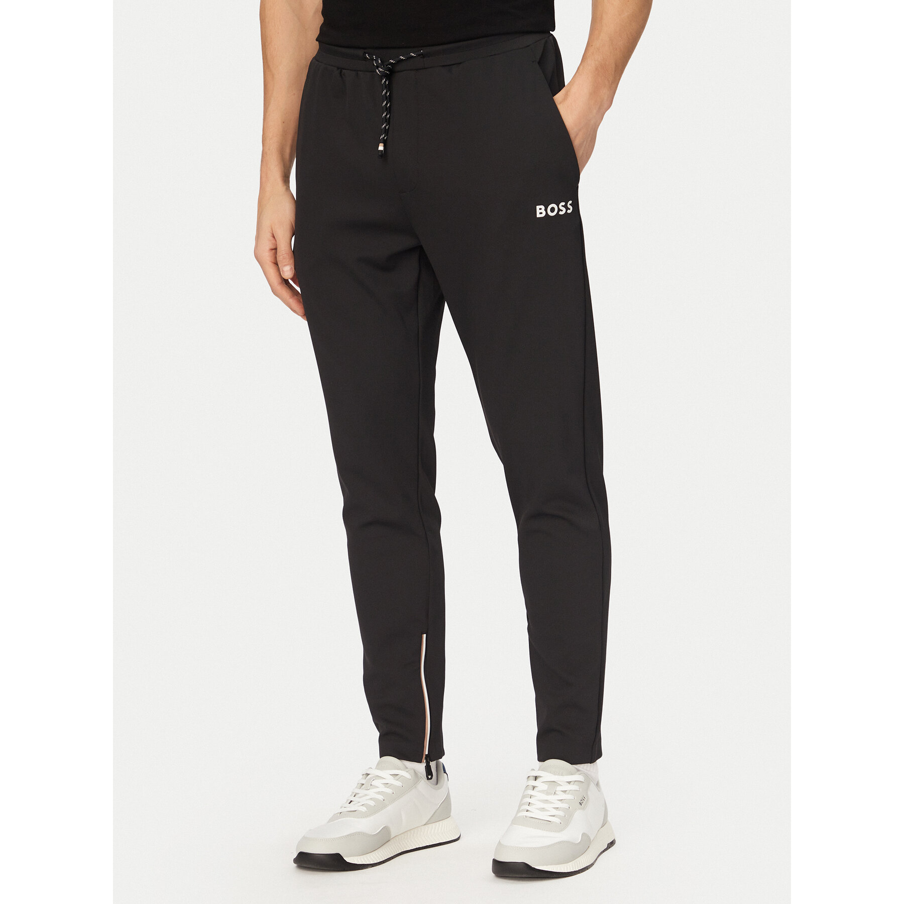 Boss Jogginghose Toc Spin 50554379 Schwarz Regular Fit