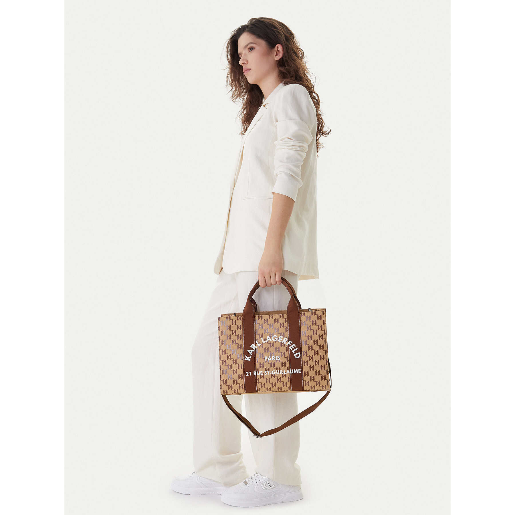 Táska KARL LAGERFELD B1W50021 Barna