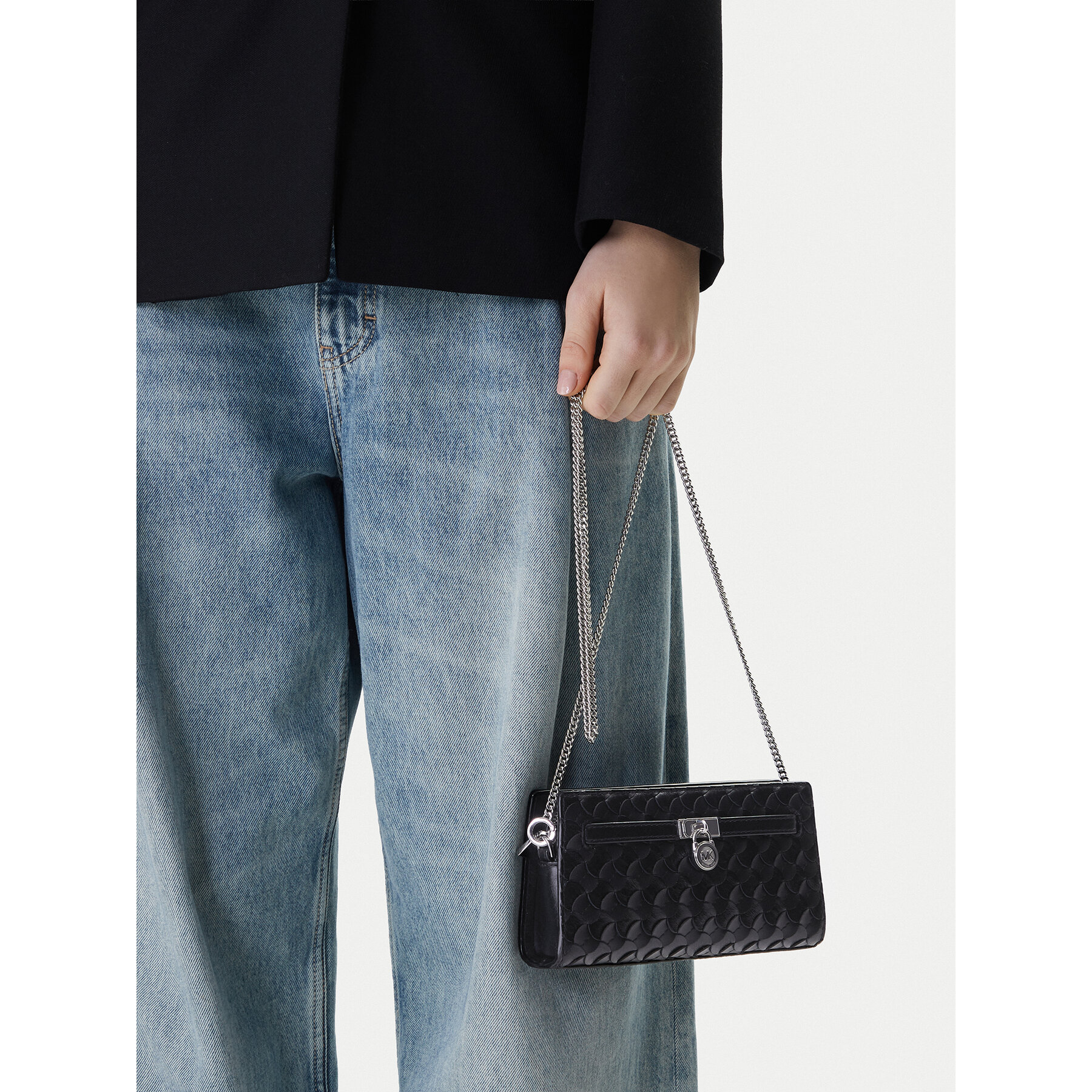 Дамска чанта MICHAEL Michael Kors 32R6SNXC0L Черен