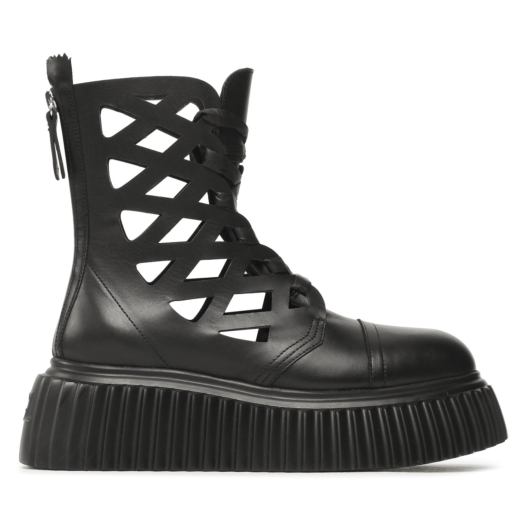 AGL Μποτάκια AGL Viggy D751517PGKI0341013 Μαύρο