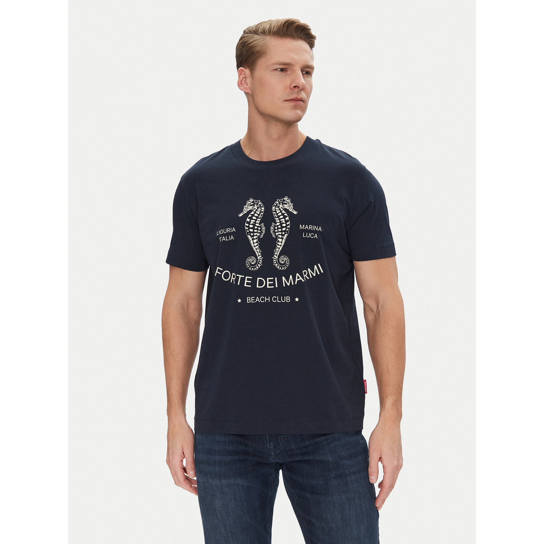 JOOP! Jeans JOOP! Jeans T-Shirt 15 JJJ-25Almir 30045693 Σκούρο μπλε Modern Fit