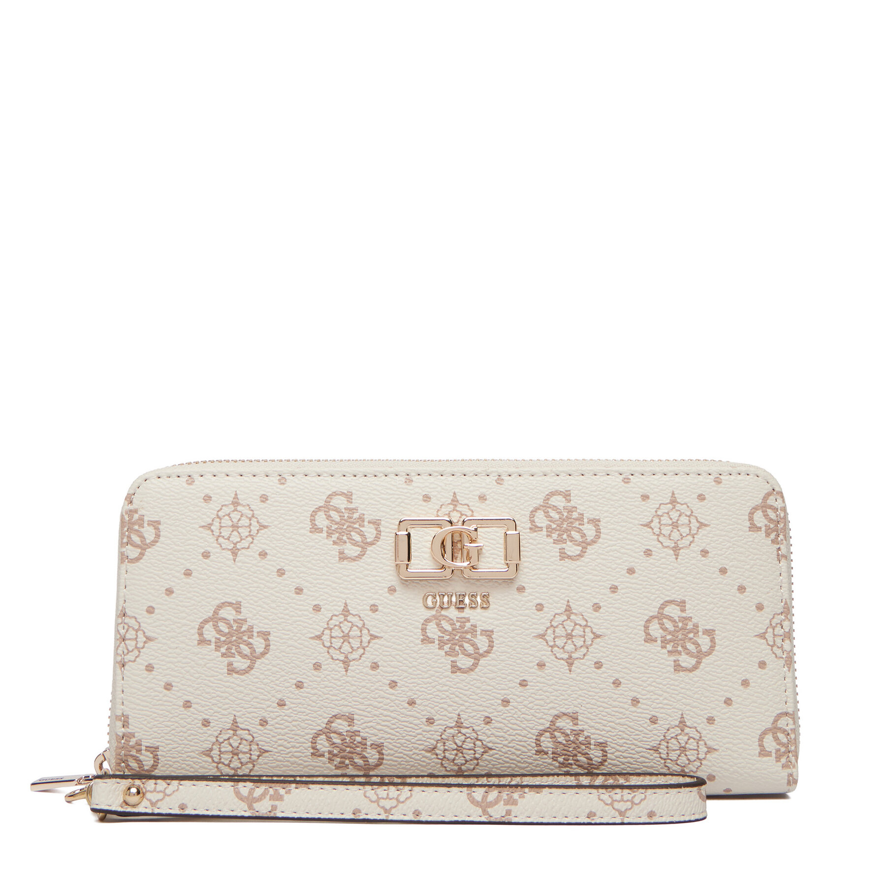 Πορτοφόλι Guess Emelie Logo Slg SWGP99 28146 Μπεζ