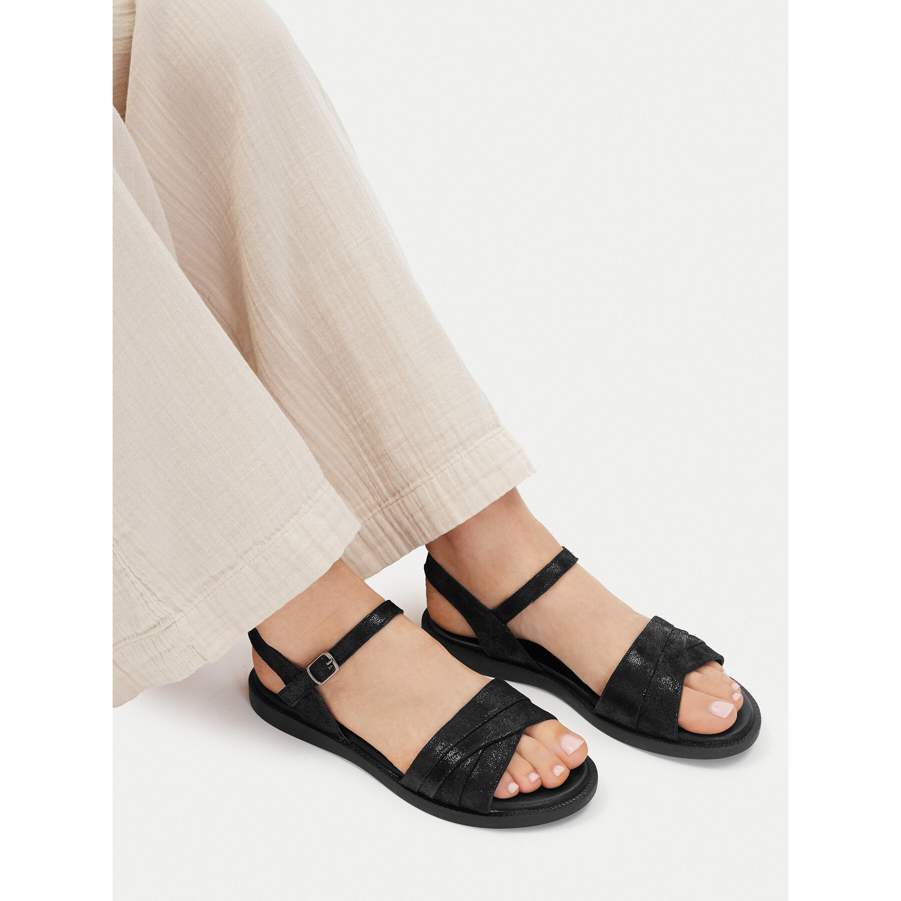 Sandali Lasocki CEO-WI23-3096-09 Črna