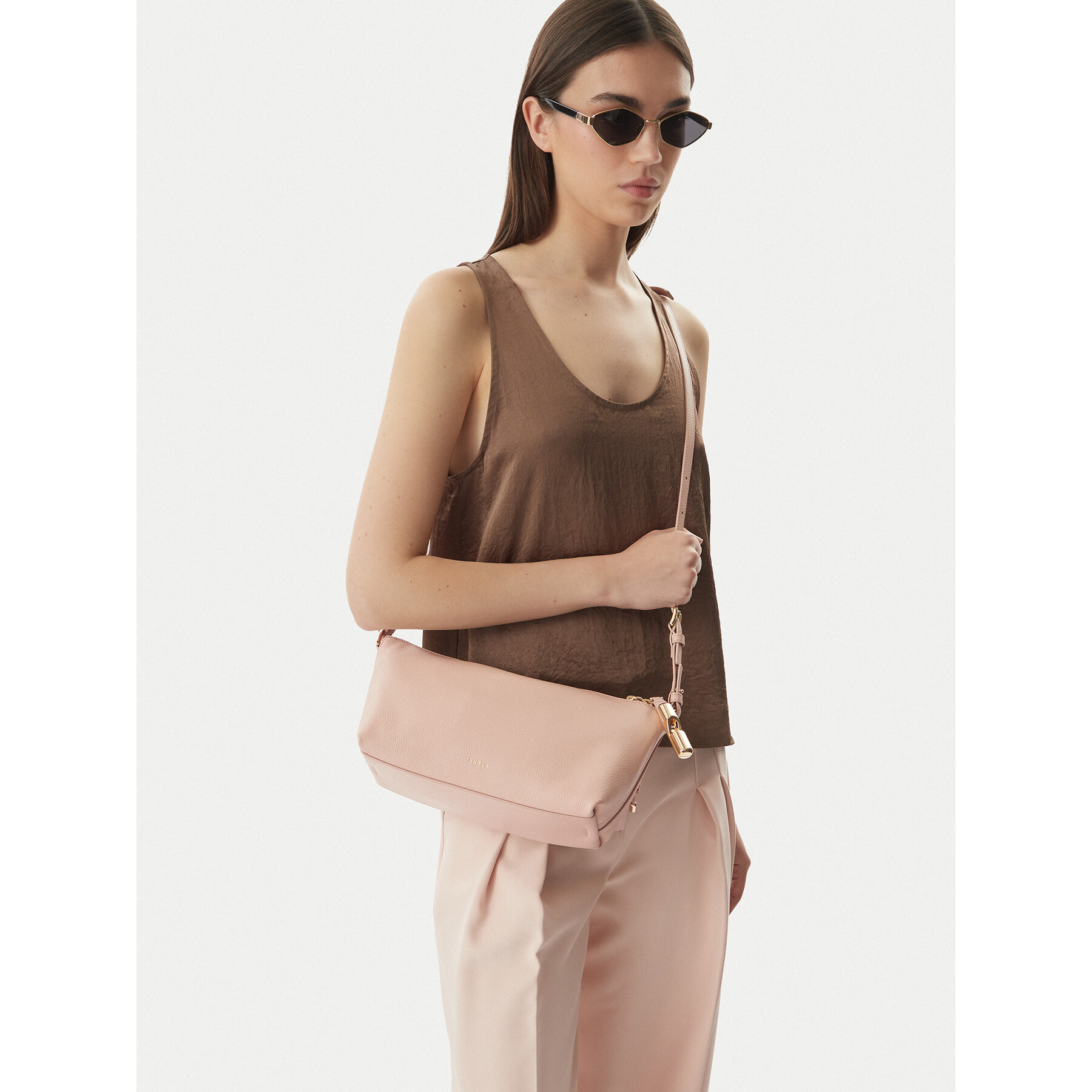Torbica Furla Debby Mini WE00865 BX3353 KH 4655S Ružičasta