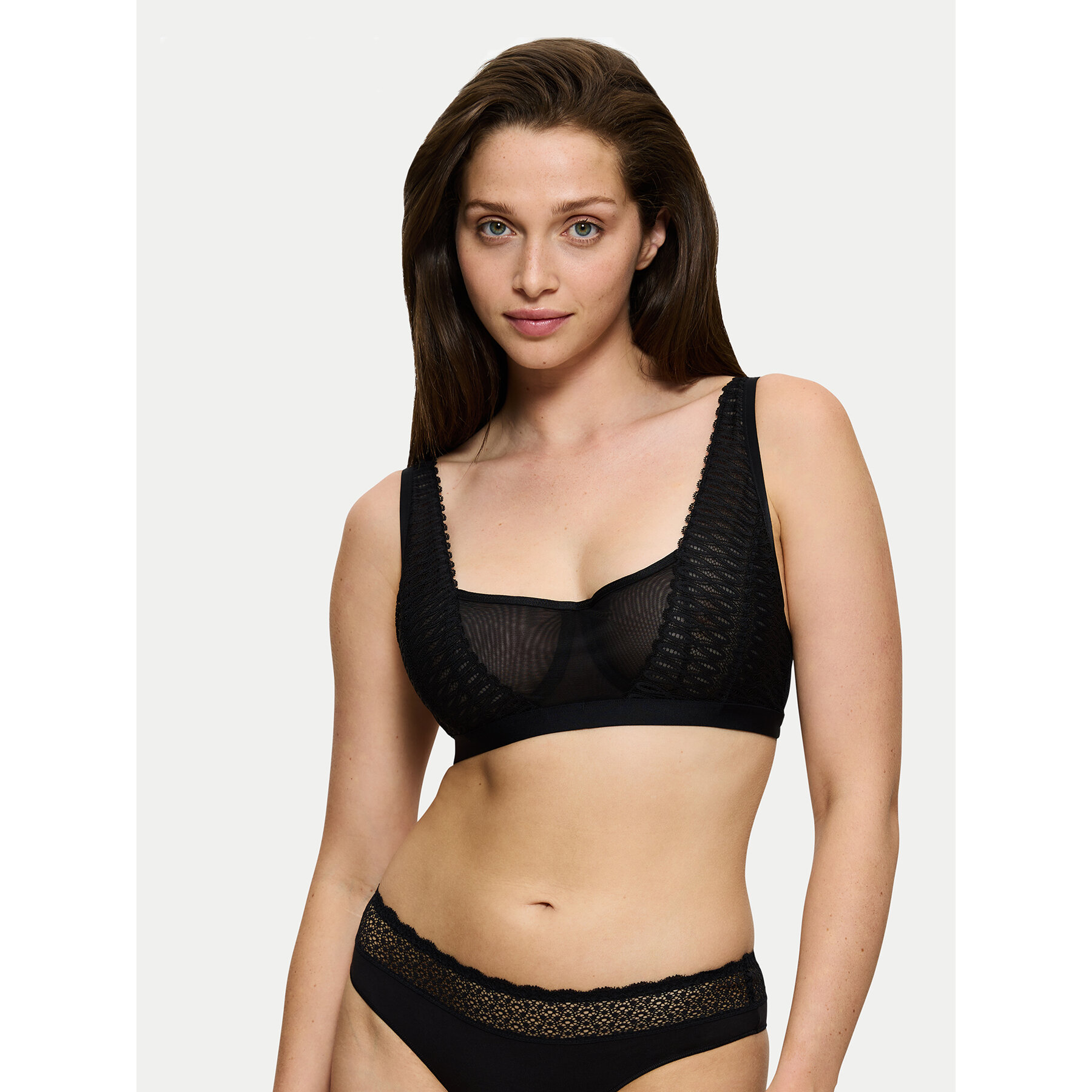 Triumph Reggiseno con ferretto Aura Spotlight 10219859 Nero