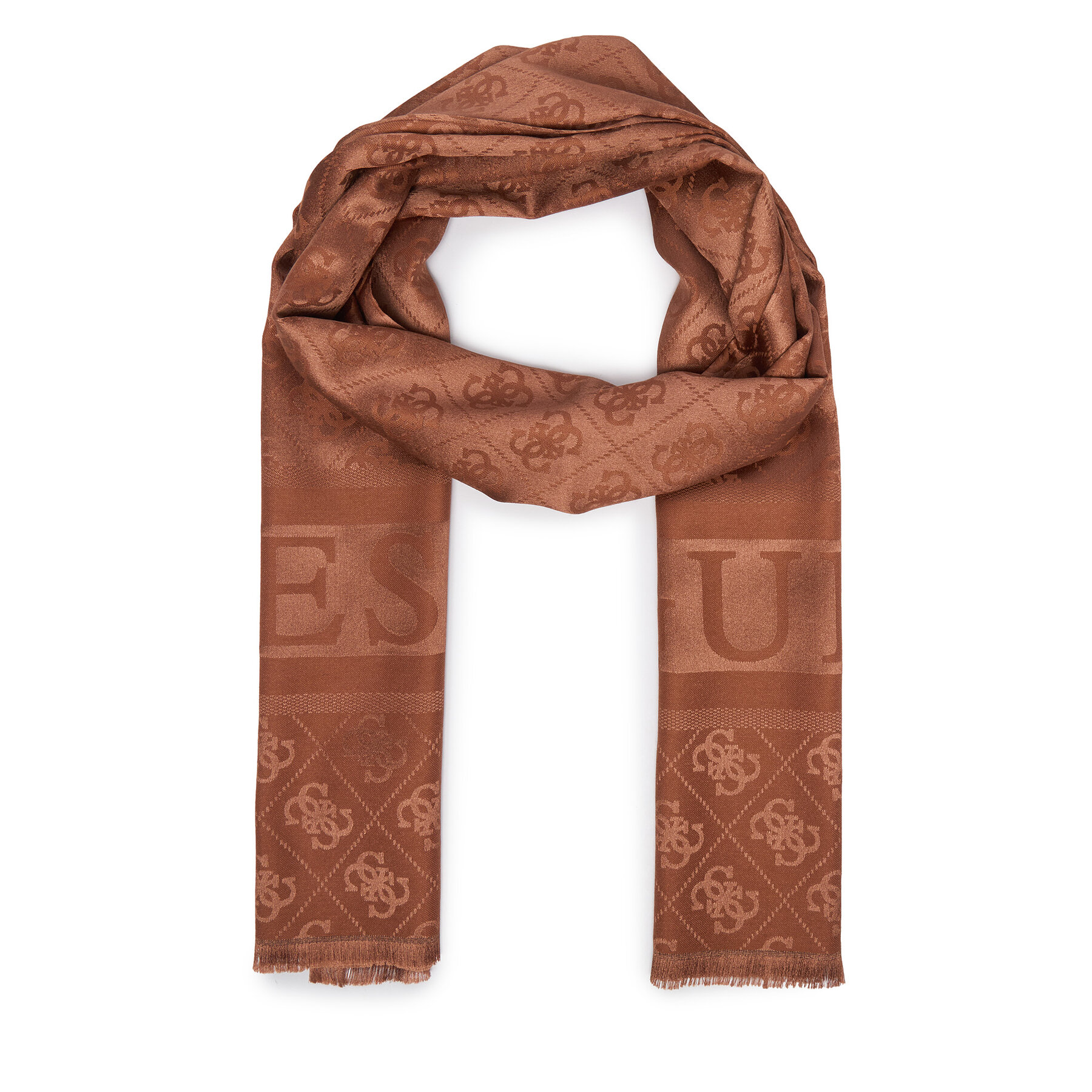 Шал Guess AW5685 POL03 Кафяв