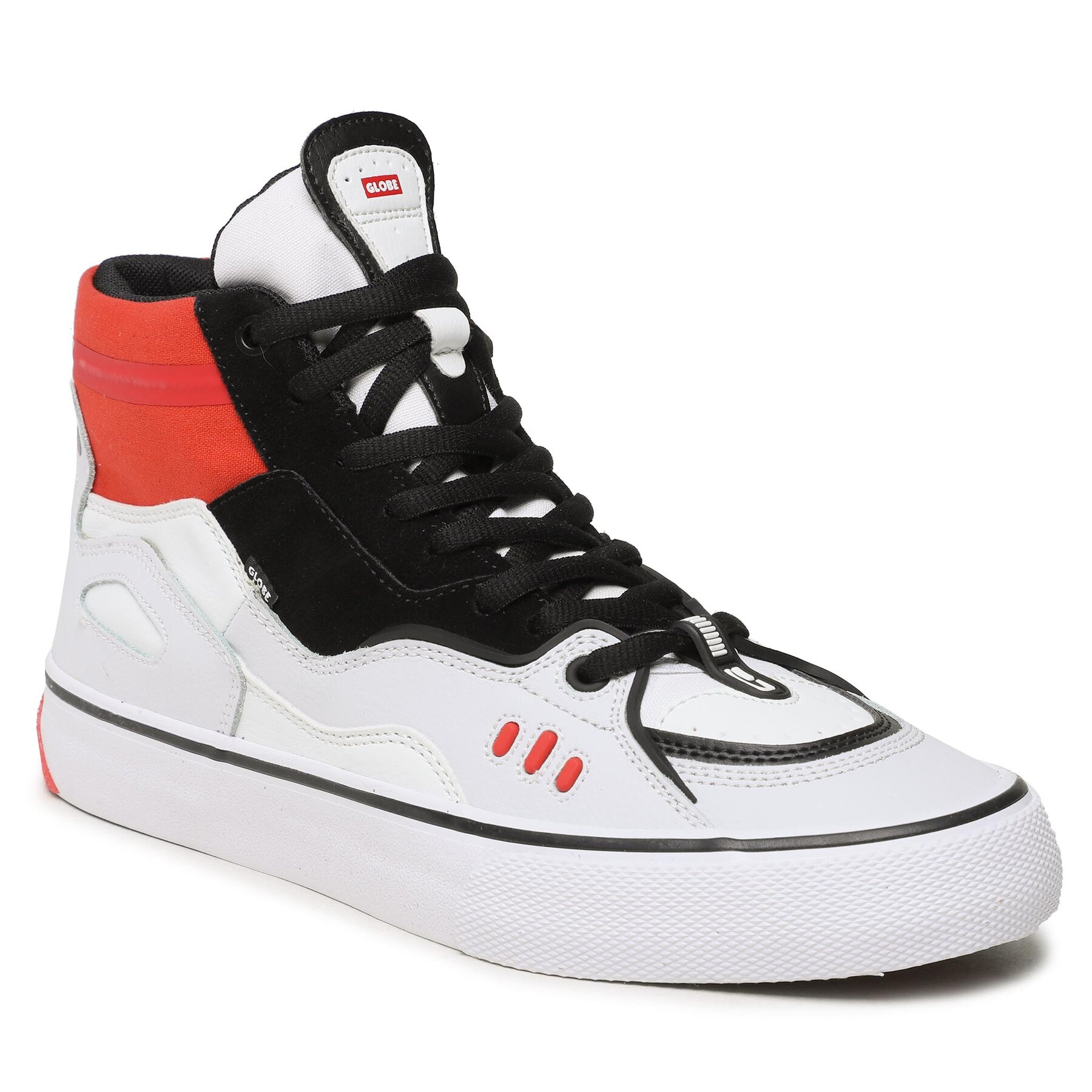 Sneakers Globe Dimension GBDIME White/Black/Red 11010 11010 imagine noua