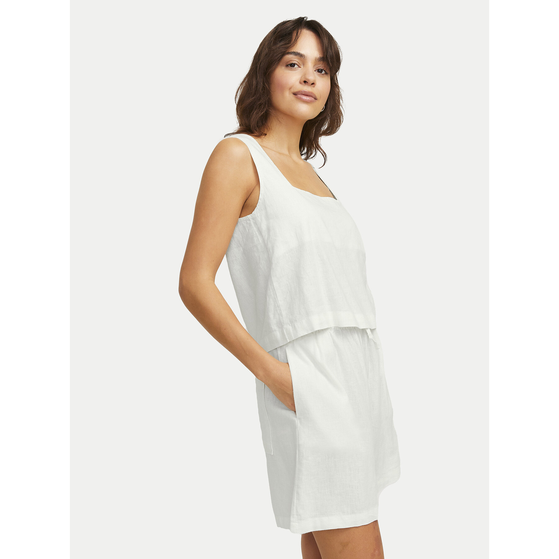 JJXX Top Breeze 12269734 Bianco Relaxed Fit