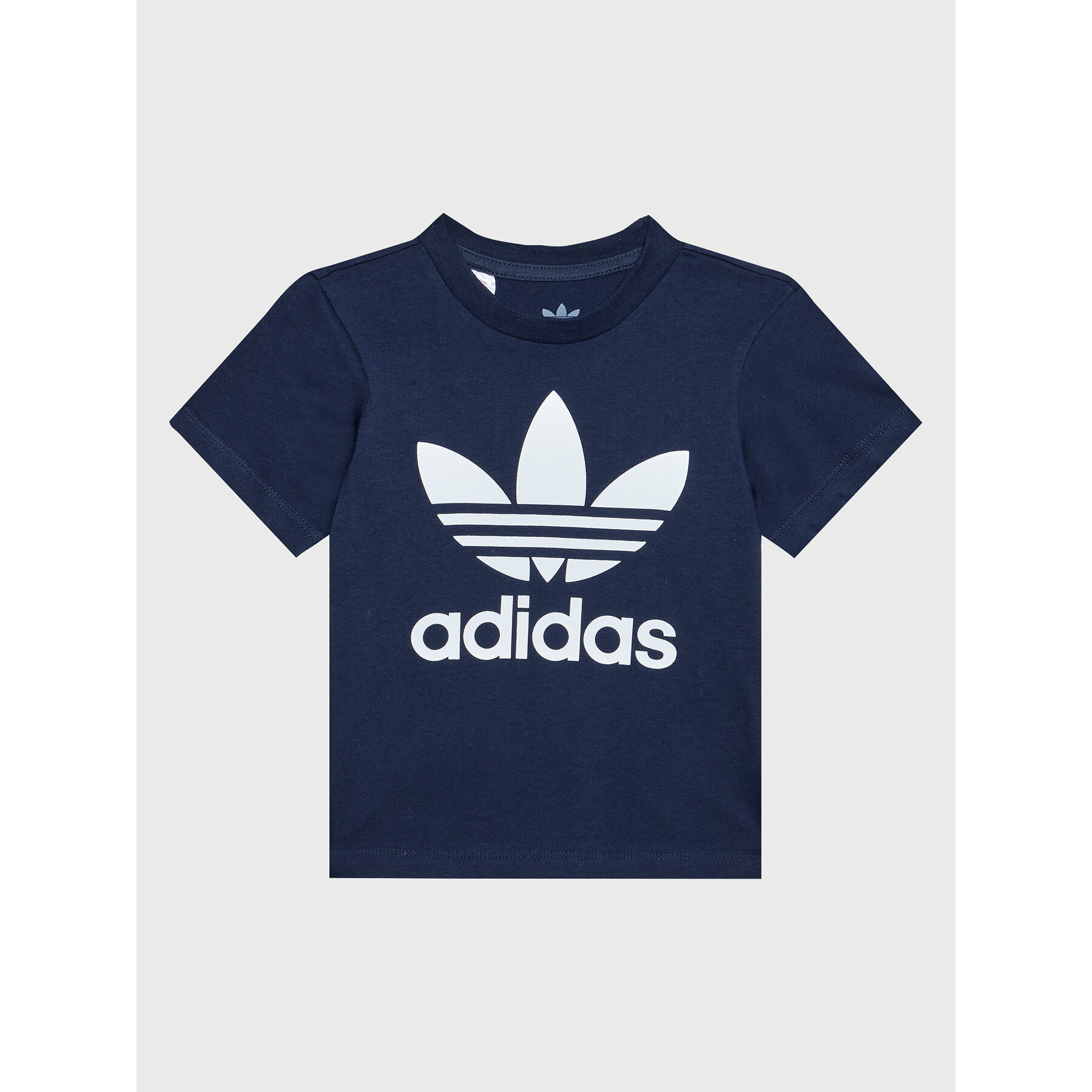 adidas T-Shirt Trefoil Tee HK7503 Σκούρο μπλε Regular Fit
