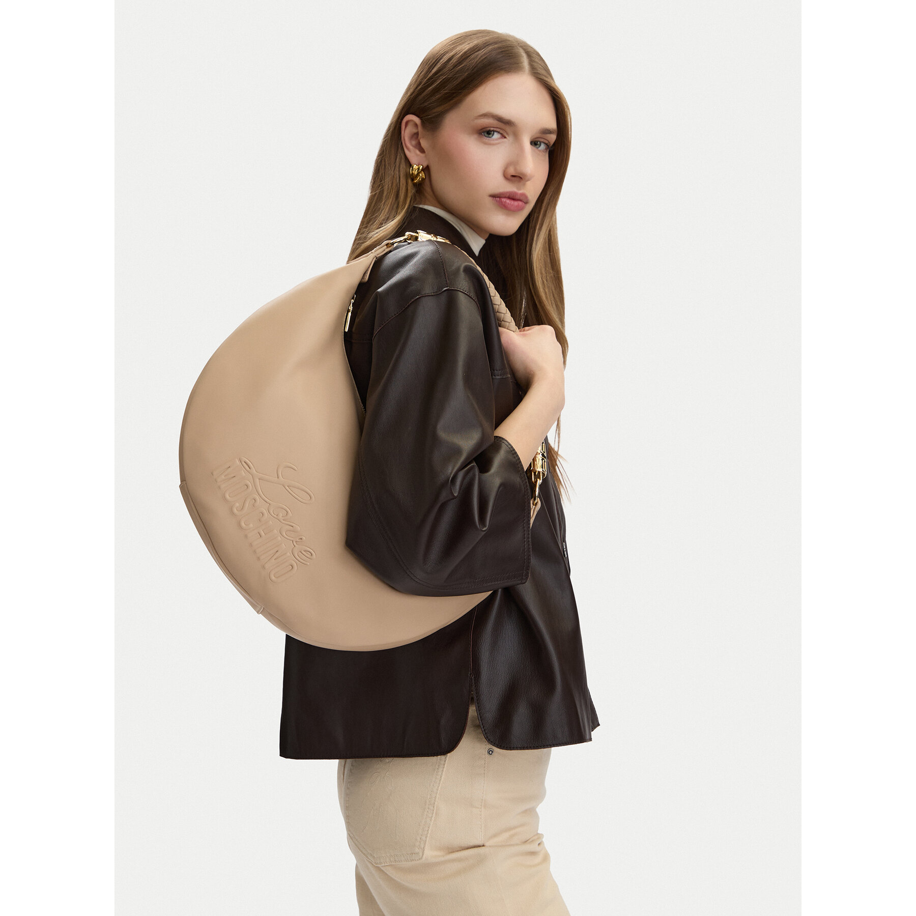 Torbica LOVE MOSCHINO JC4222PP0OKA0209 Bež
