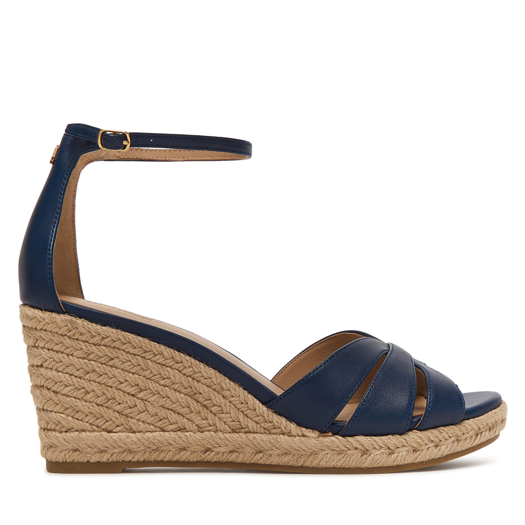 Espadrilky LAUREN RALPH LAUREN Nellie 802P04433003 Tmavomodrá