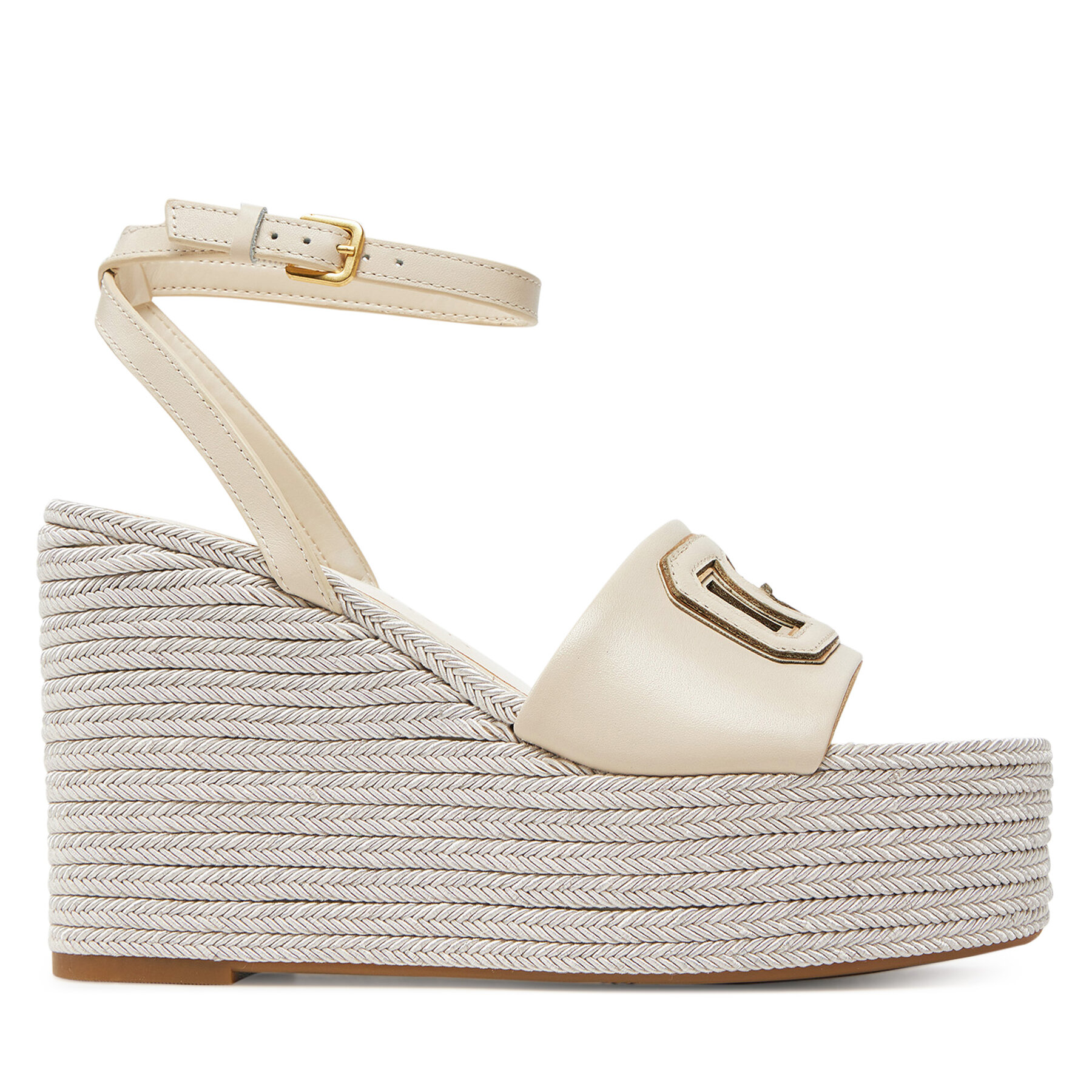 Espadrilles Guess FLJTAN LEA04 Écru