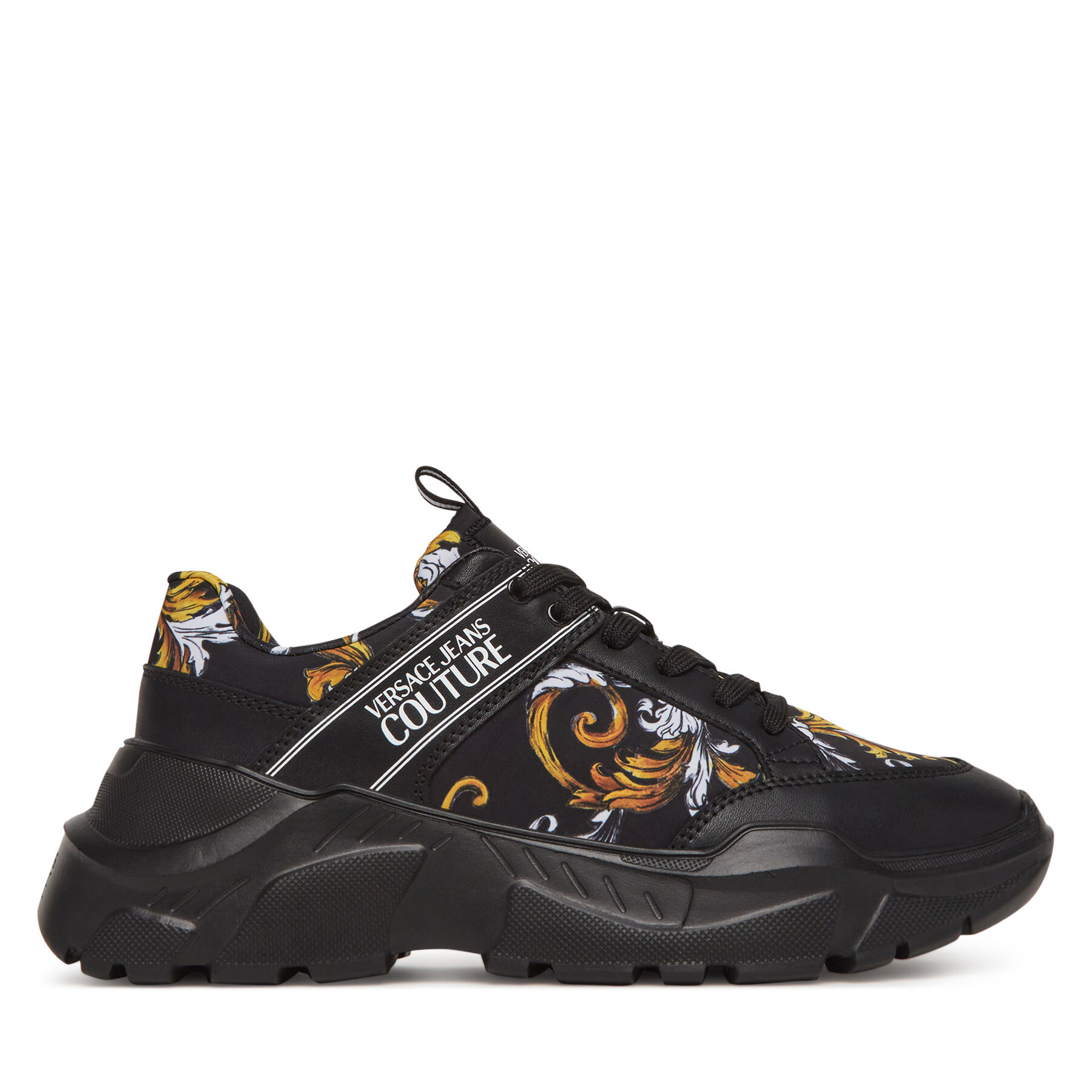 Uomo Sneakers Versace Jeans Couture, Taglia 41, Nero, 78YA3SC2, taglia : 41