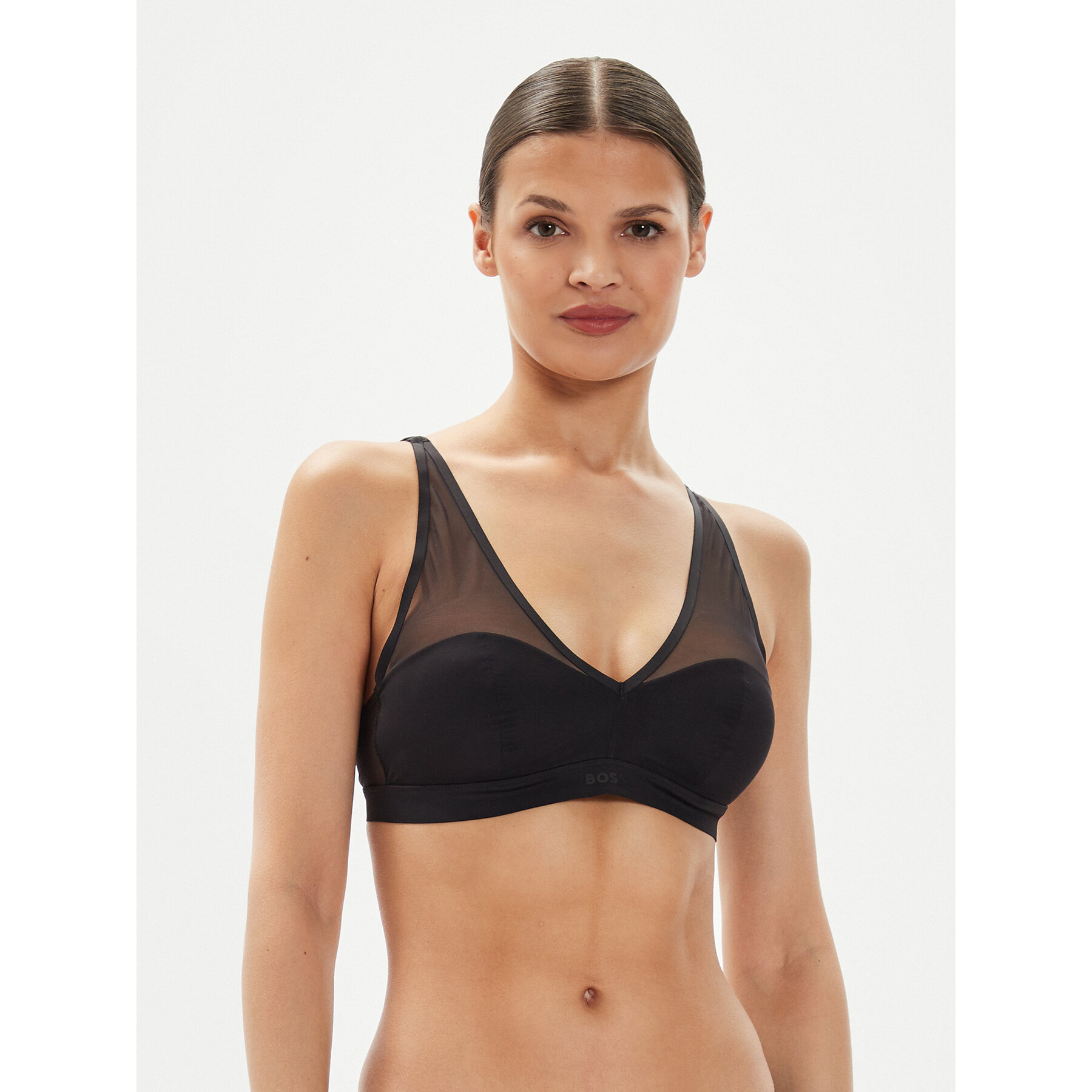 Boss Bralette melltartó Audrey 50515528 Fekete