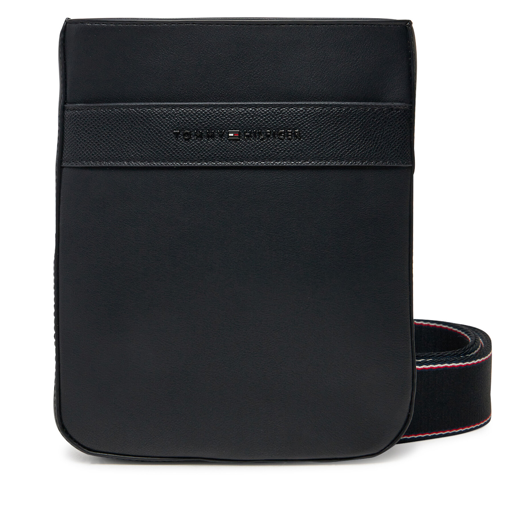 Geantă crossover Tommy Hilfiger Th Corp Mini Crossover AM0AM13225 Negru