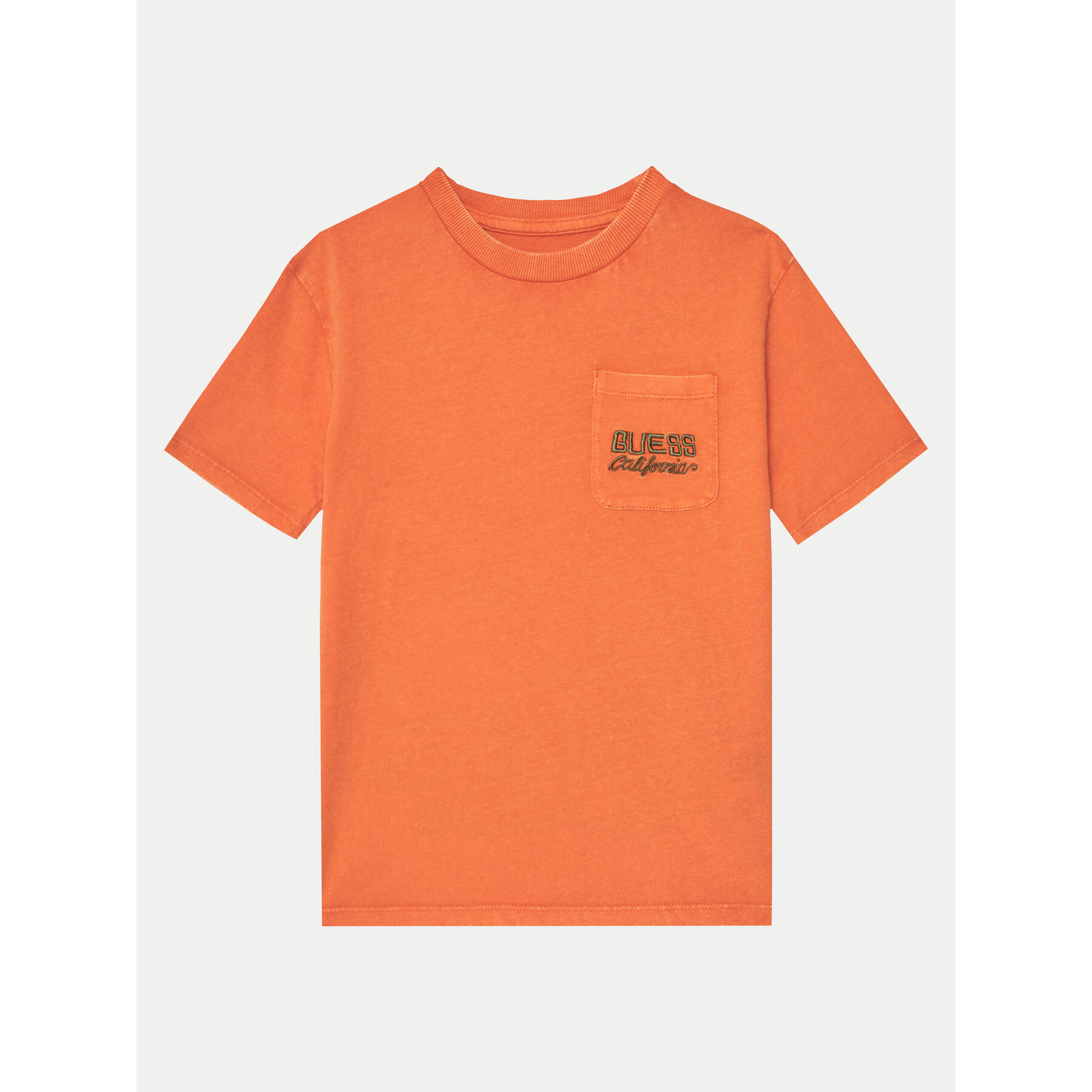 Guess Póló L5RI30 K8HM4 Narancssárga Regular Fit