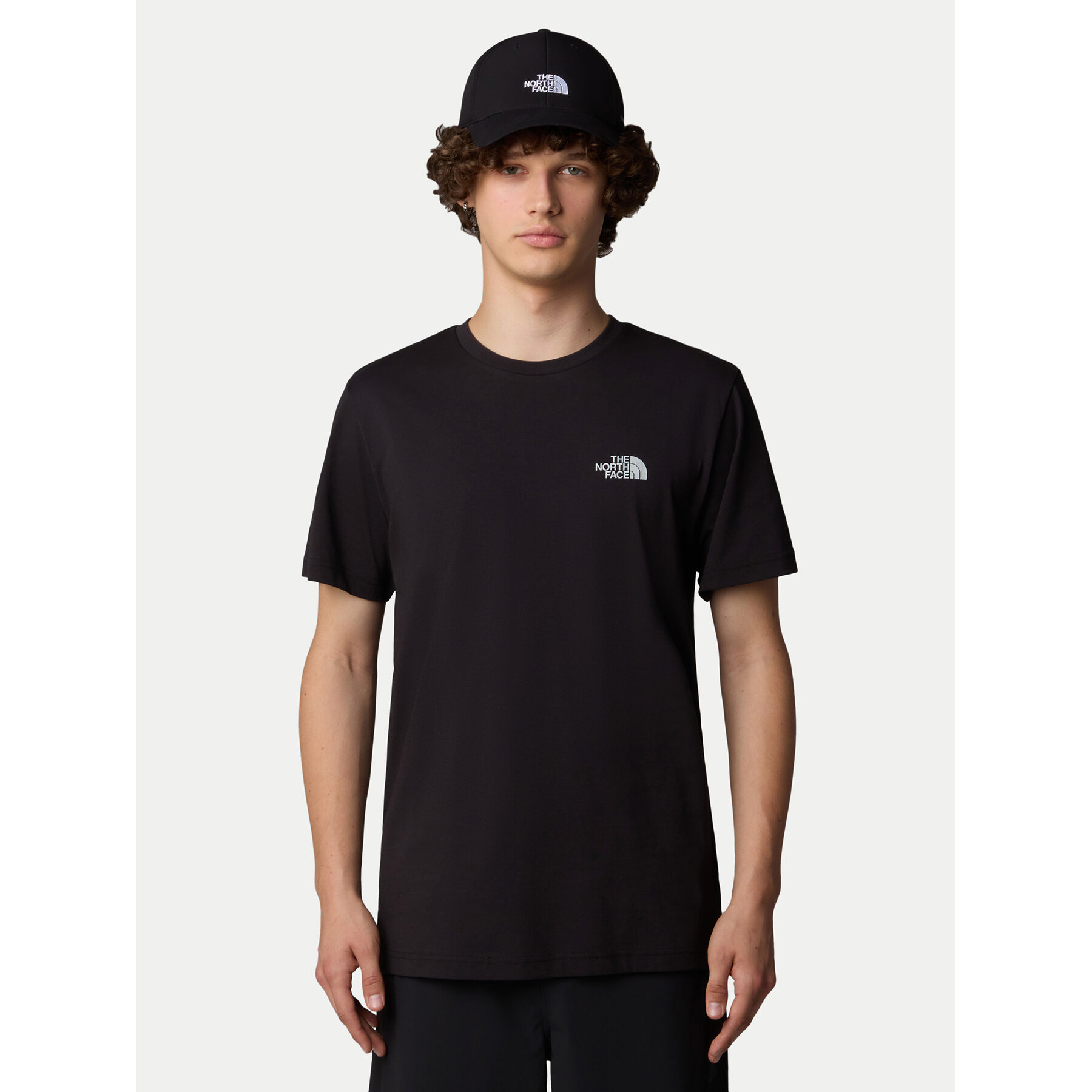 The North Face Póló NSE Box NF0A8C4V Fekete Regular Fit