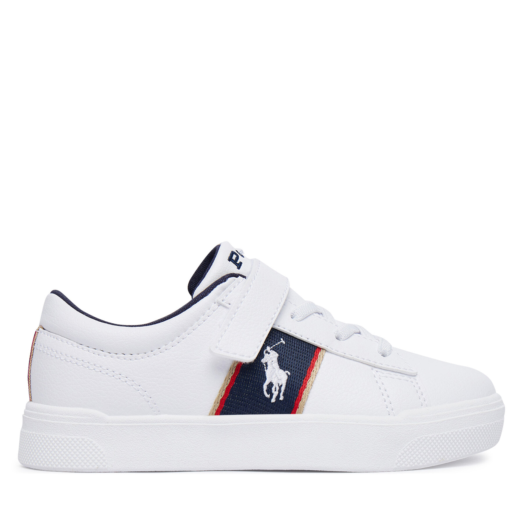 Sneakersy Polo Ralph Lauren RL04829101 Biela