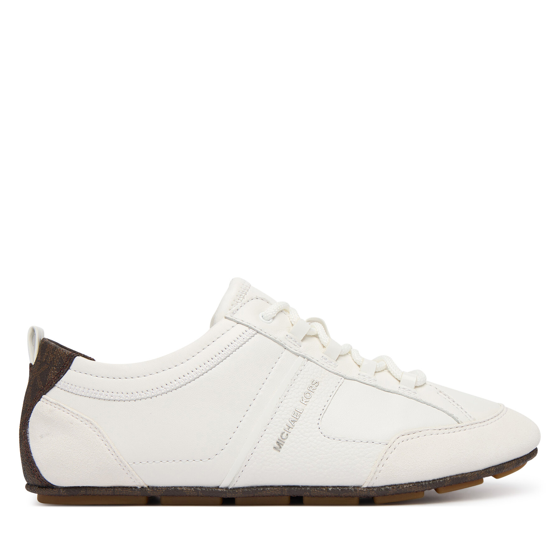 Sneakersy MICHAEL Michael Kors Kelly Trainer 43S6KLFS1L Biela