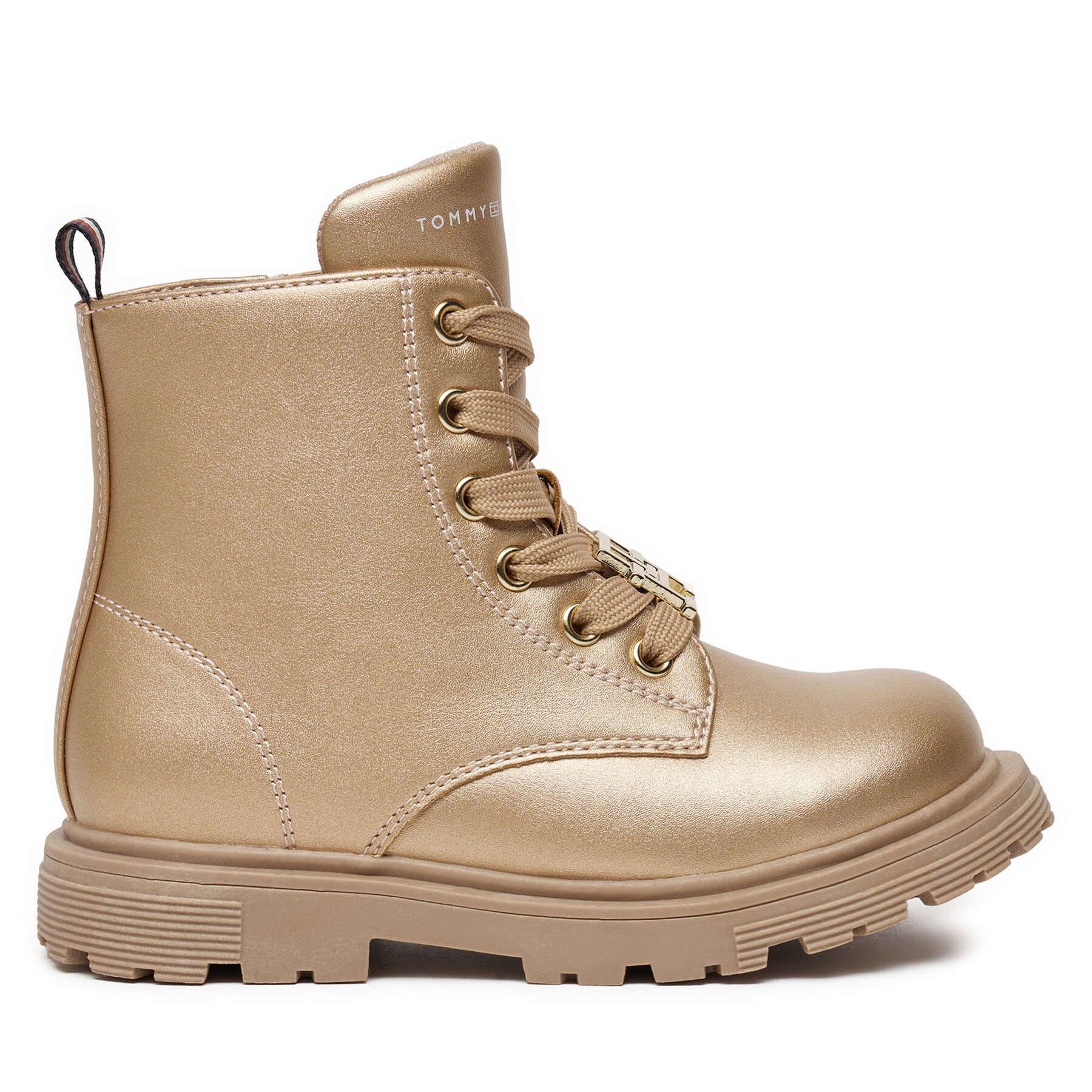 Botines Tommy Hilfiger T1A5-33562-0376 M Oro