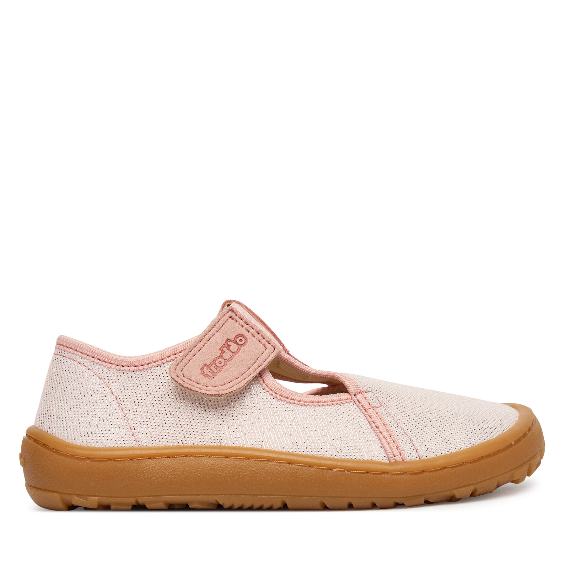 Papuče Froddo Barefoot Canvas T-Bar G1700439-2 S Ružová