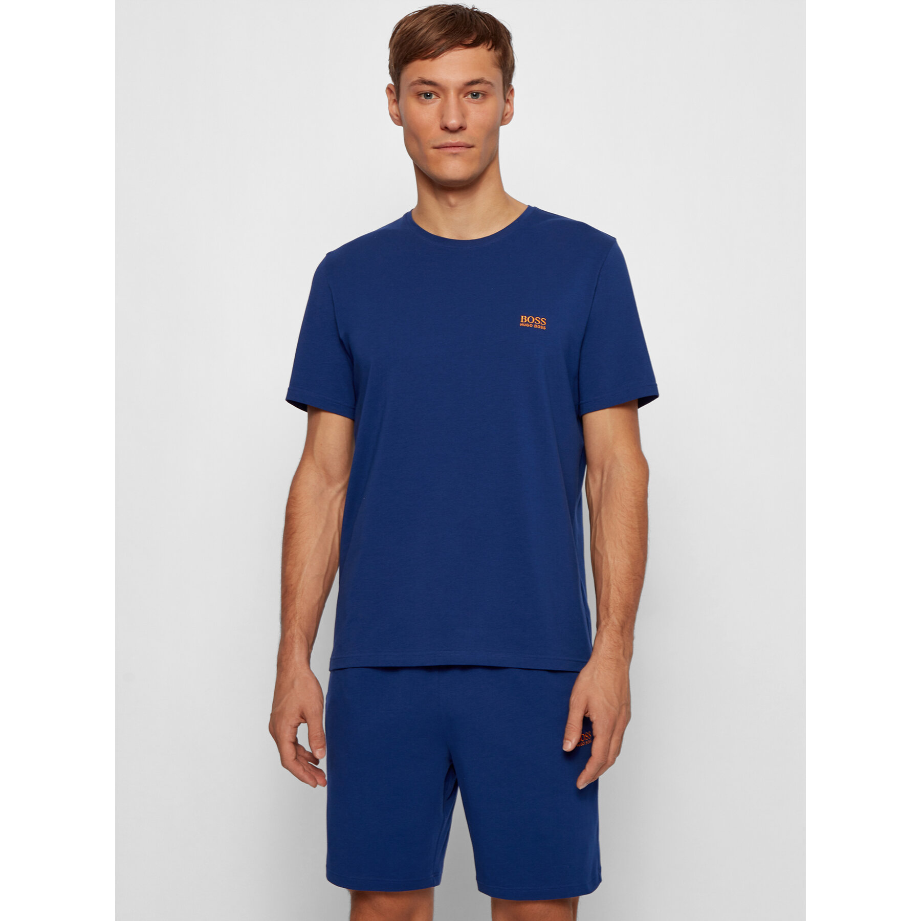 Boss Maglietta del pigiama Mix&Match 50381904 Blu Regular Fit