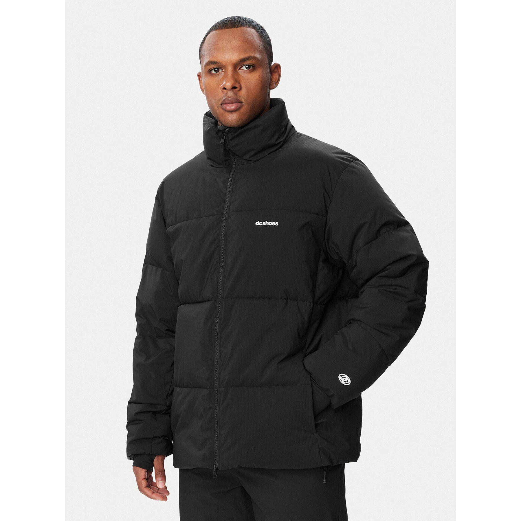 DC Shoes Snowboardjacke Trackstar 10K EDYTJ03122 Schwarz Relaxed Fit
