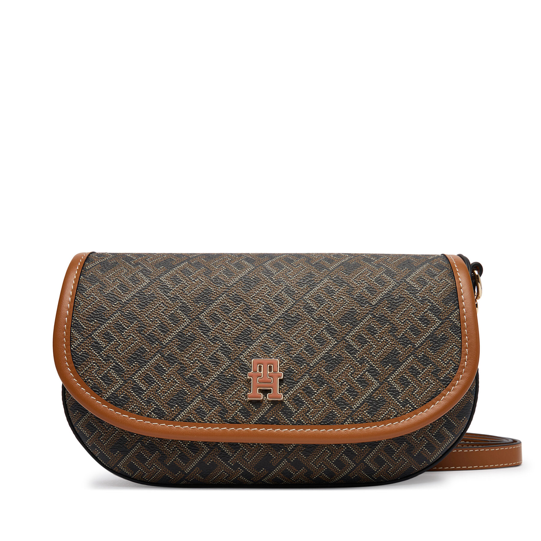Kabelka Tommy Hilfiger Th Monoplay AW0AW19172 Čierna
