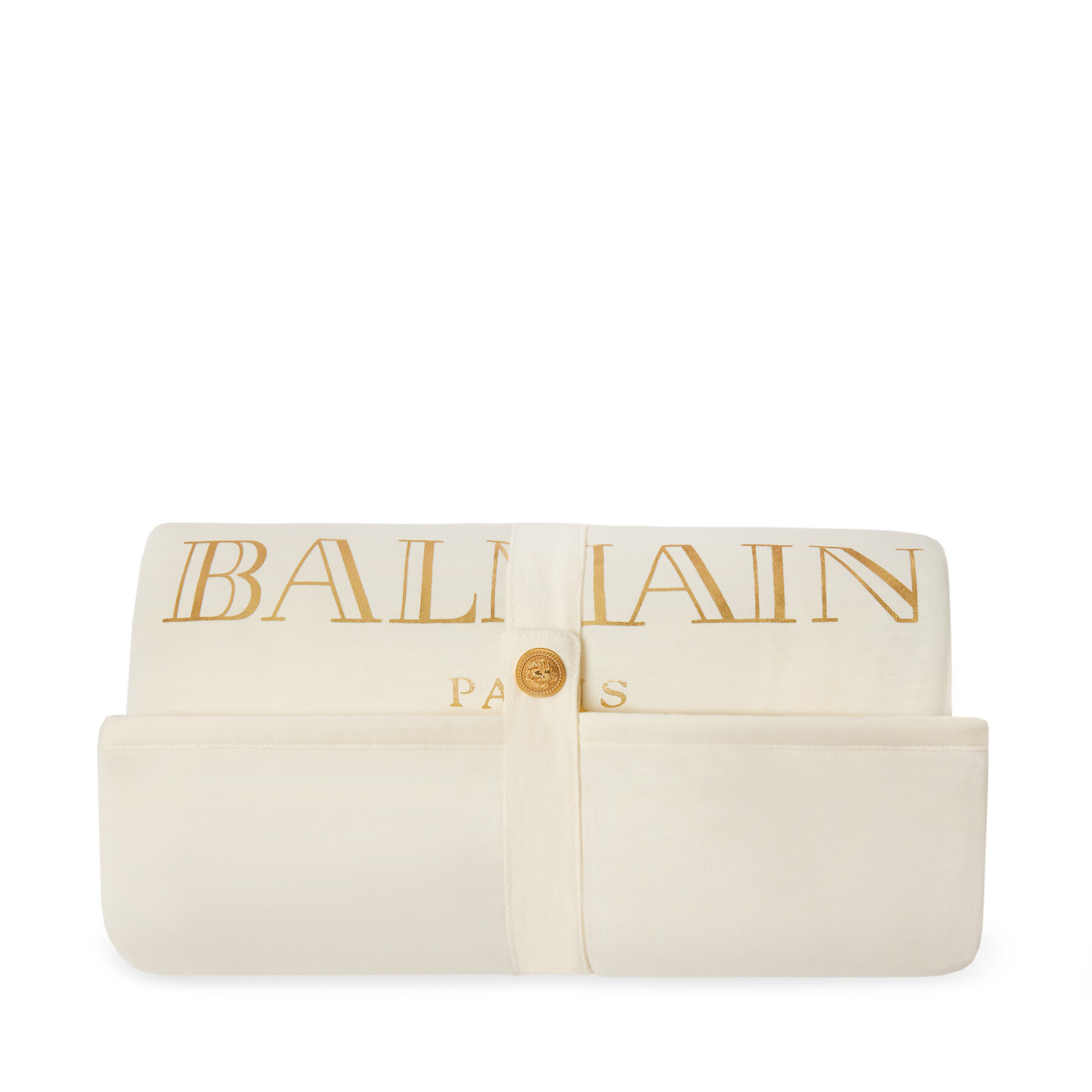 Kinder Wickeltasche Balmain, Schuhgröße 00, Écru, BV0580-Z0082