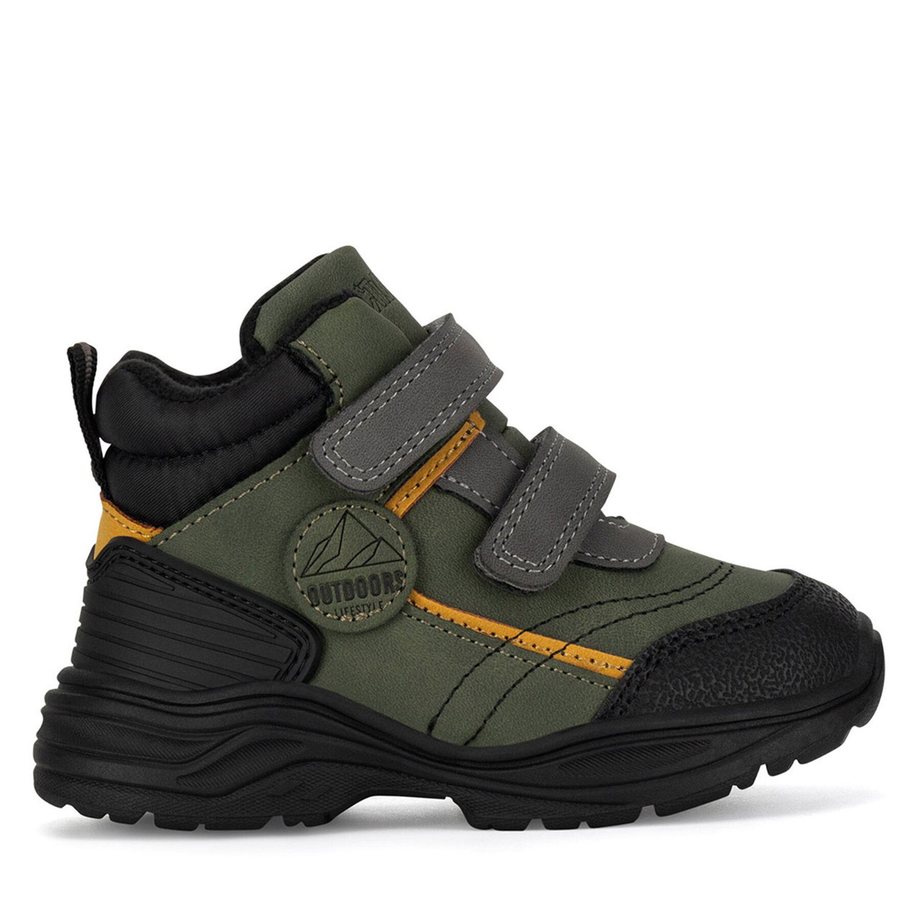 Šnurovacia obuv Action Boy AVO-299-069 Kaki