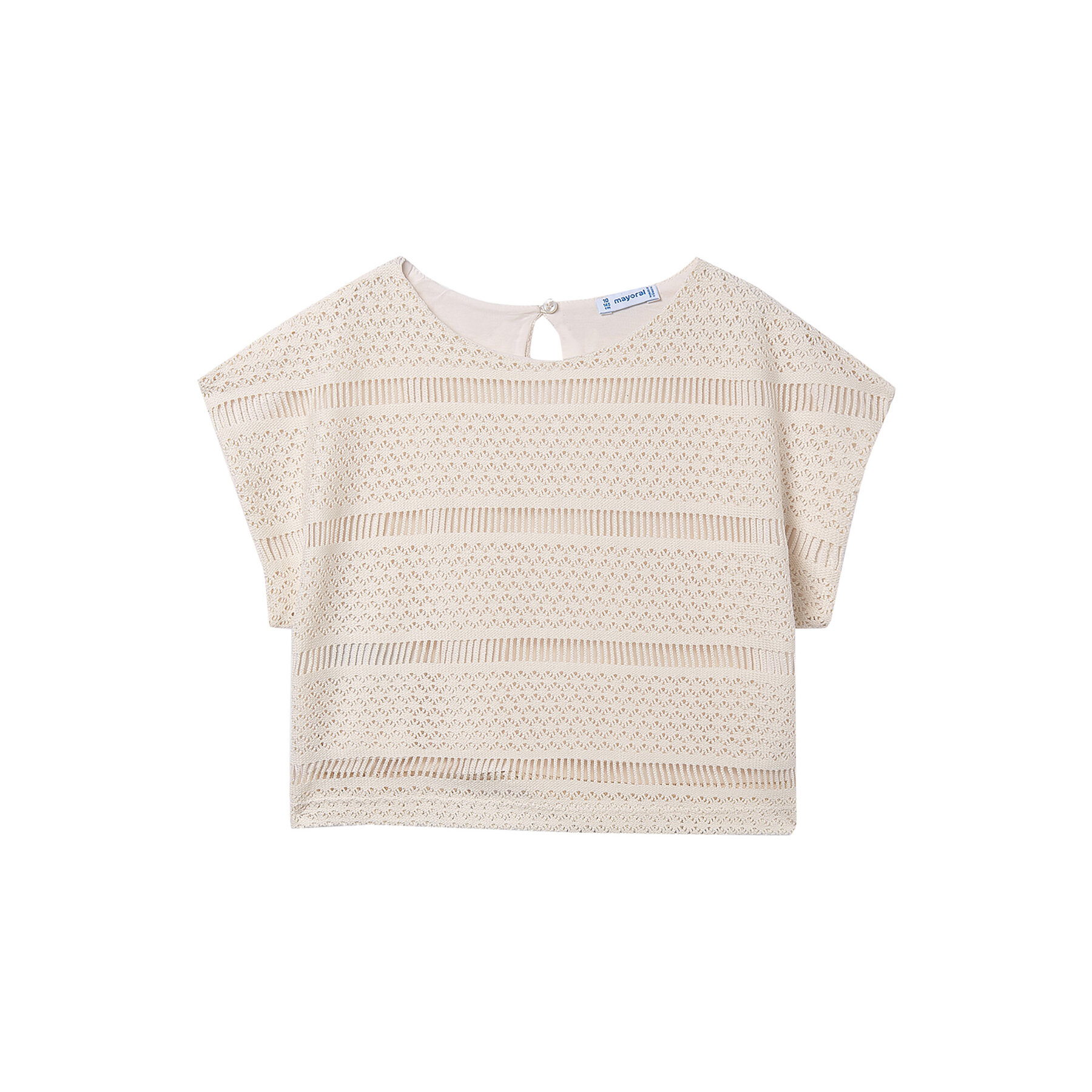 Mayoral T-Shirt 6022 Εκρού Regular Fit