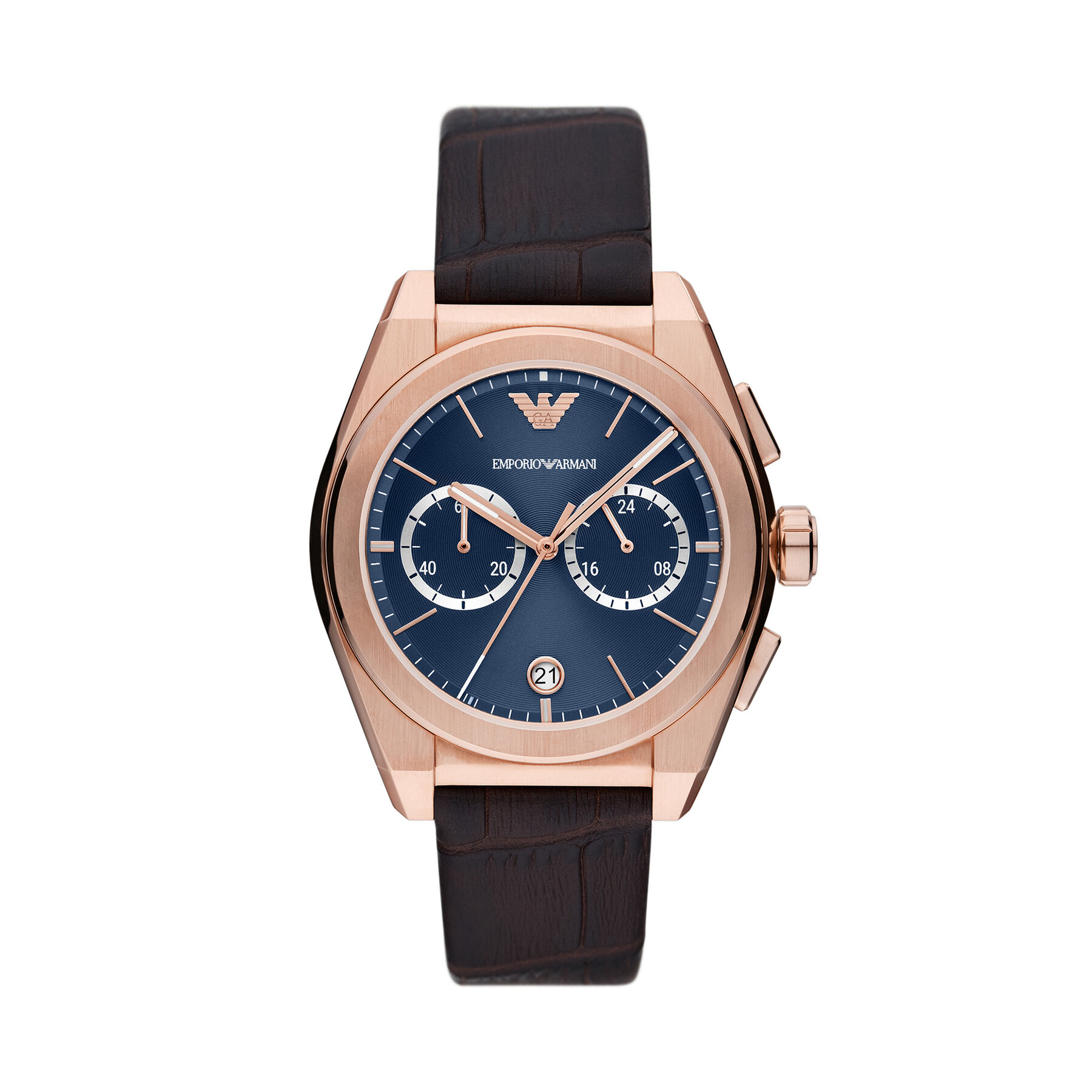 Pulkstenis Emporio Armani Federico AR11563 Brūns