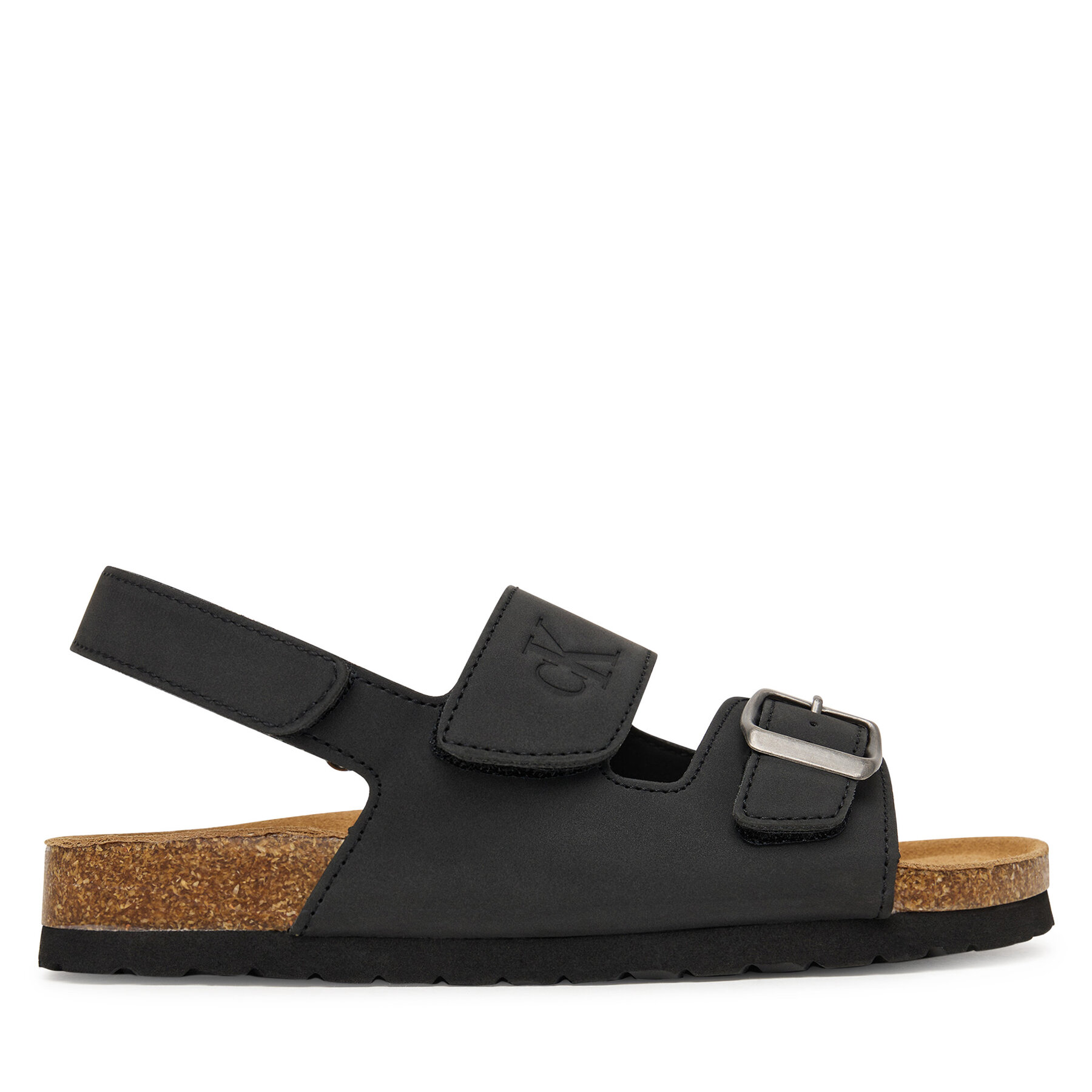 Sandále Calvin Klein Velcro V3X2-83328-0315 D Čierna