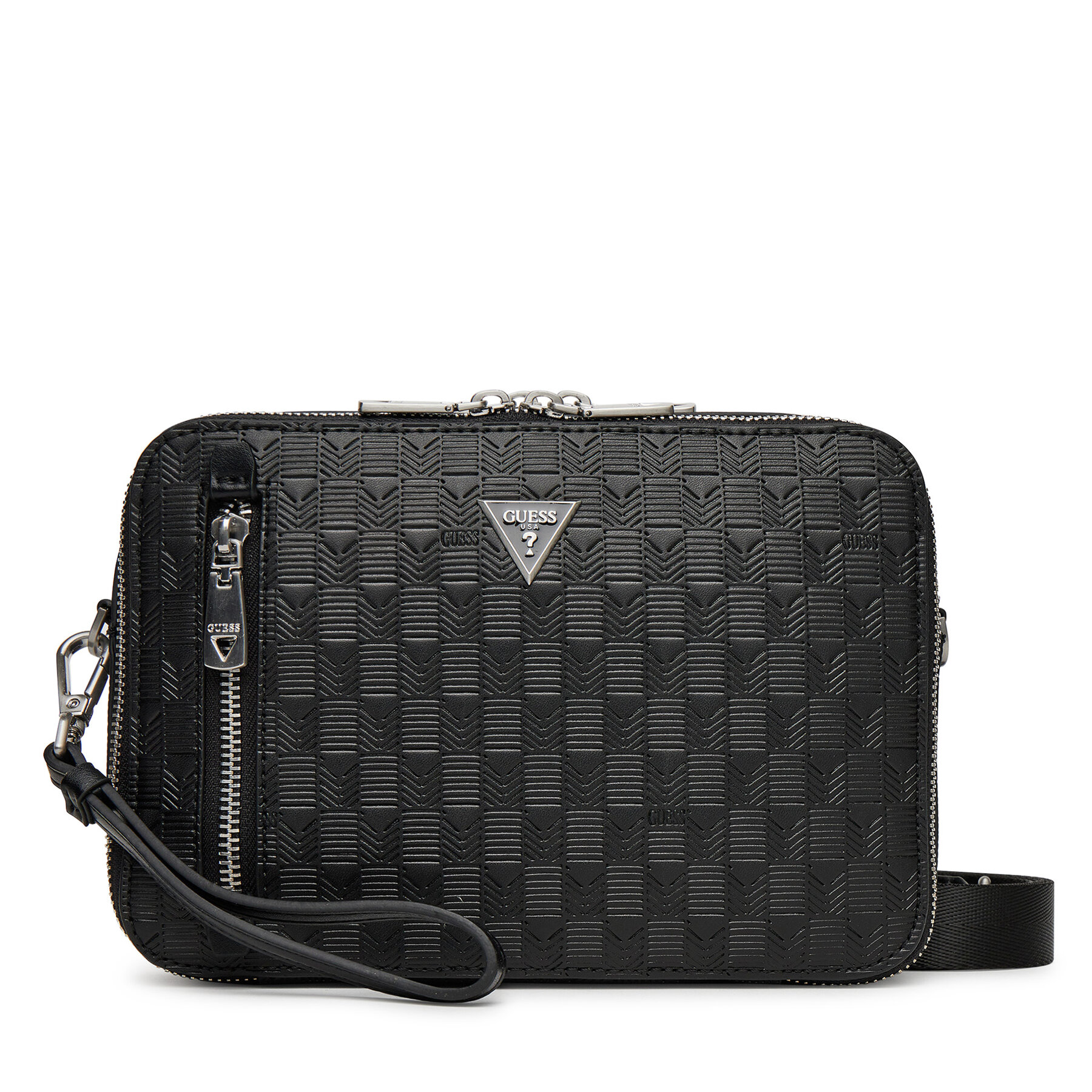Saszetka nerka Guess Czarny HMTODE P5229