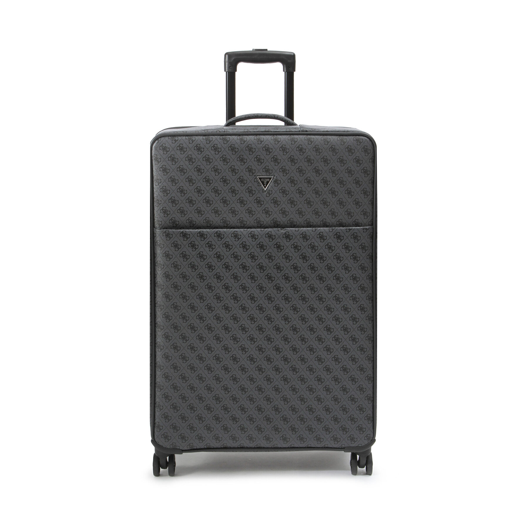 Walizka duża Guess Czarny Vezzola Travel TMVZLS P3303