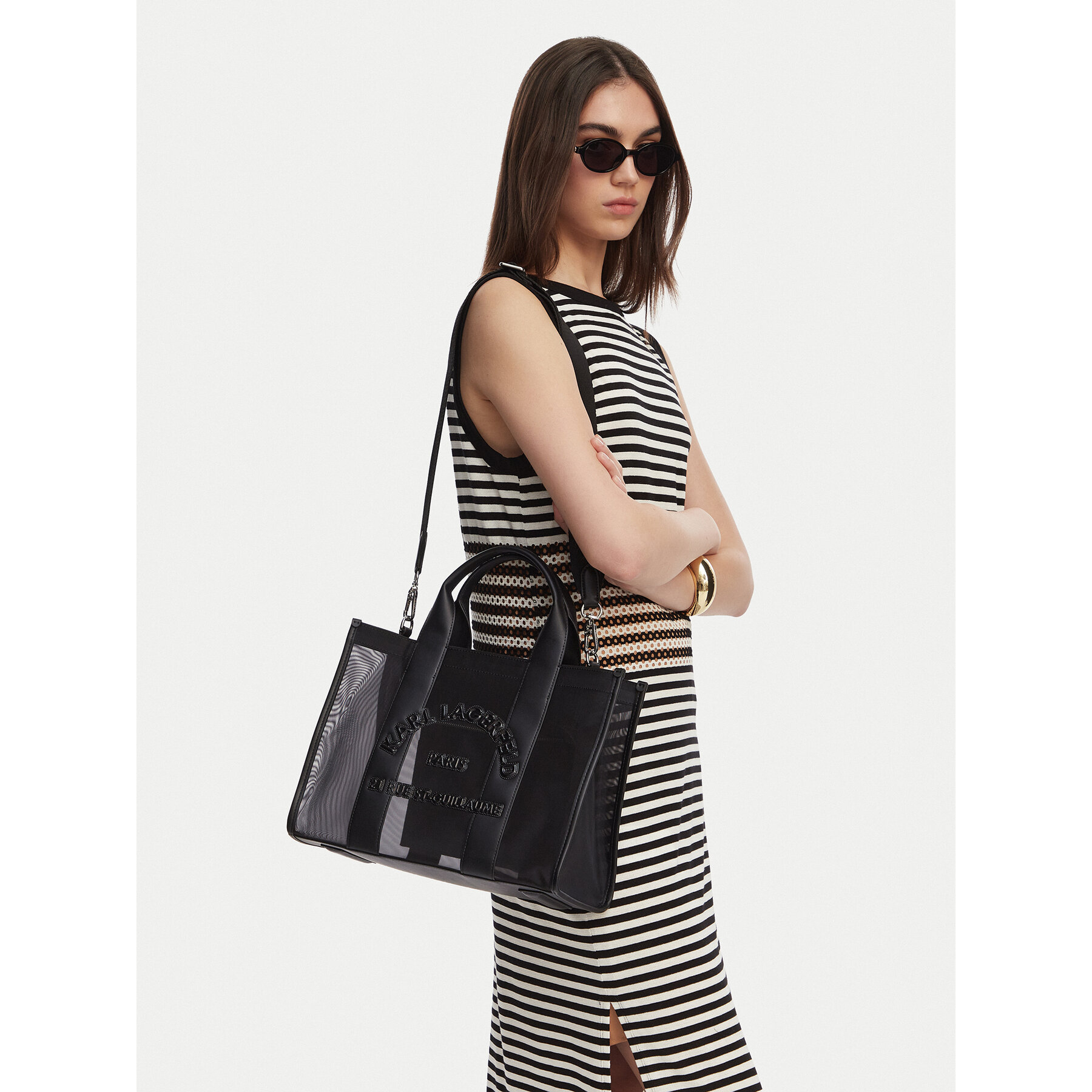 Geantă KARL LAGERFELD B2W50006 Negru