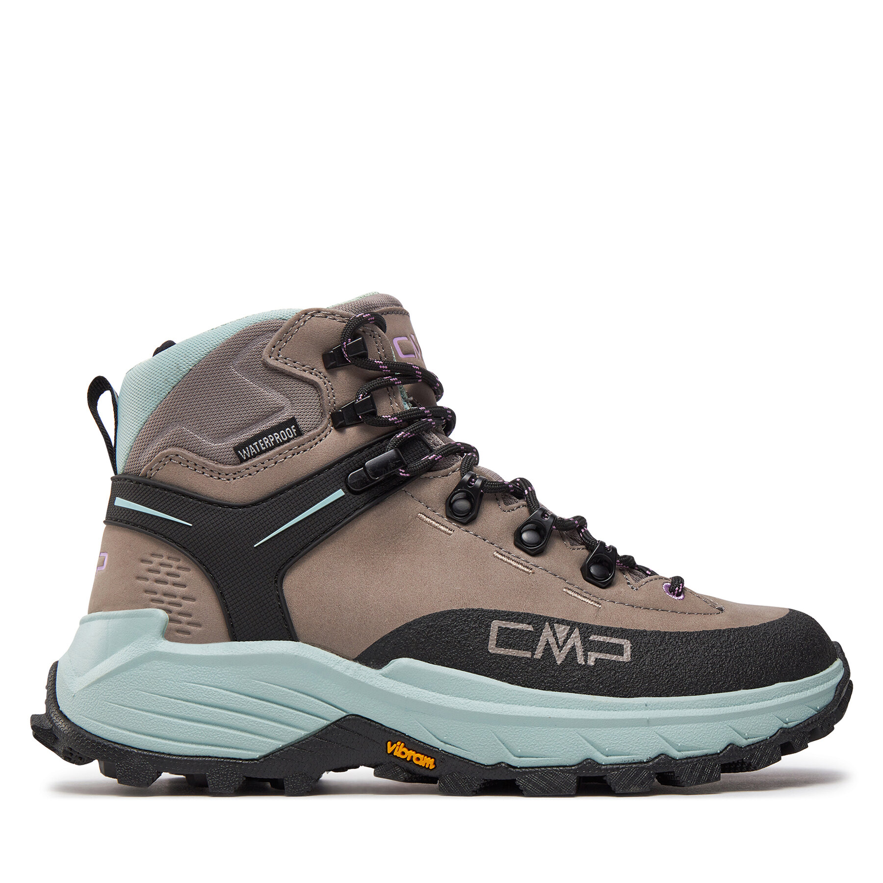 Damen Trekkingschuhe CMP, Schuhgröße 38, Beige, Tytanus Mid Wmn Trekking Wp 3Q17656