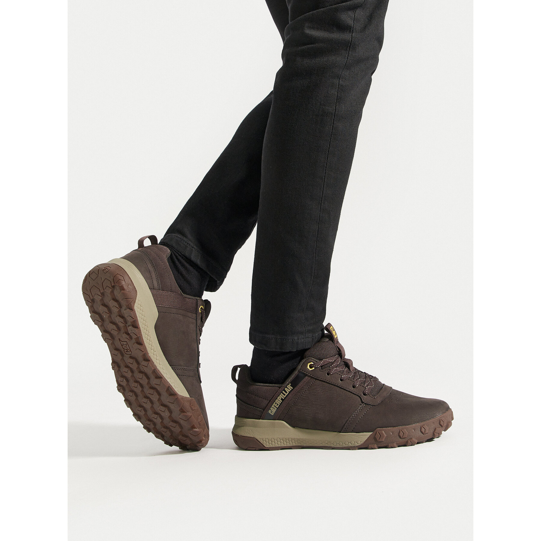 Sneakersy CAT Footwear Hex Ready Low P726016 Hnedá