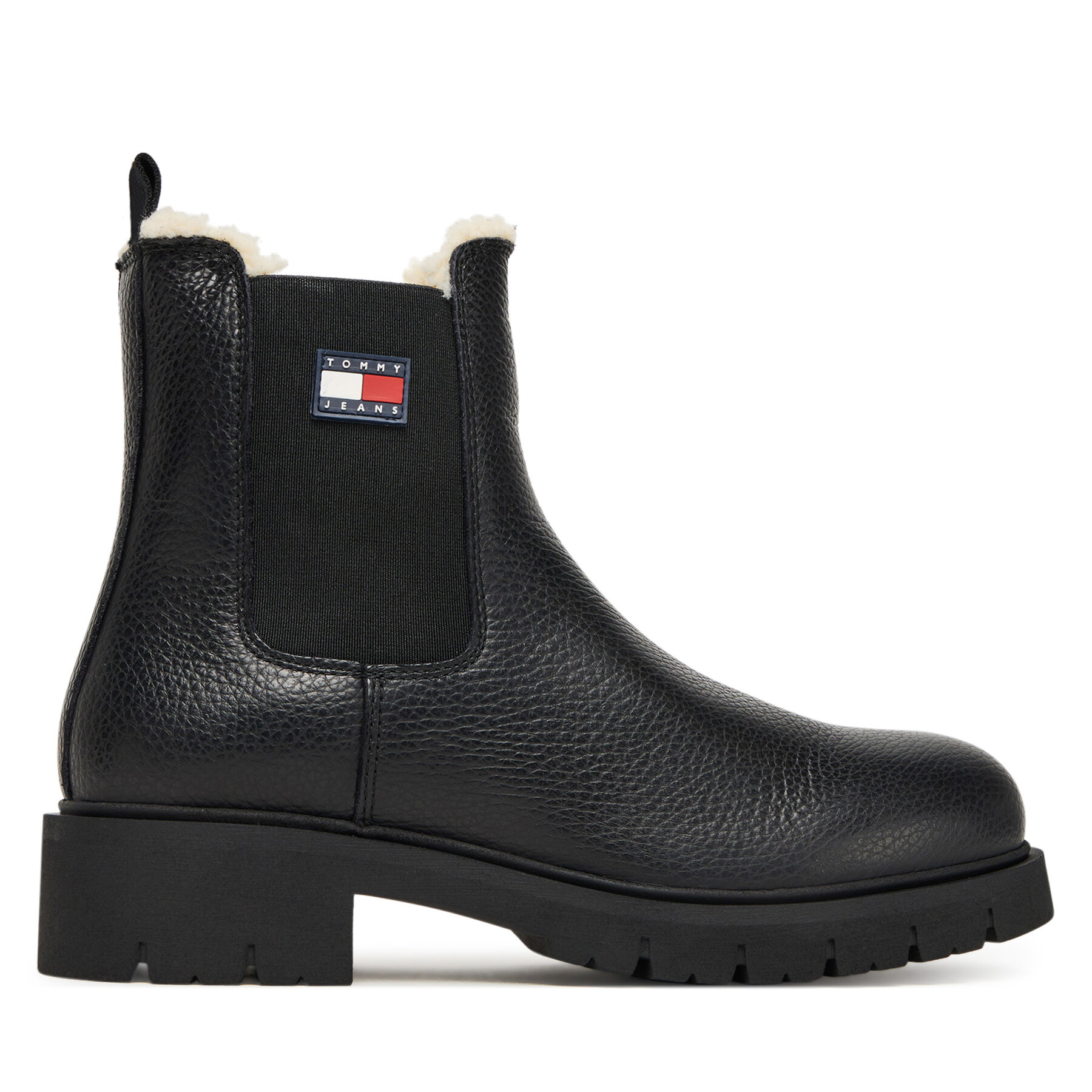 Bokacsizma Tommy Jeans Tjw Chelsea Boot Wl EN0EN02826 Fekete