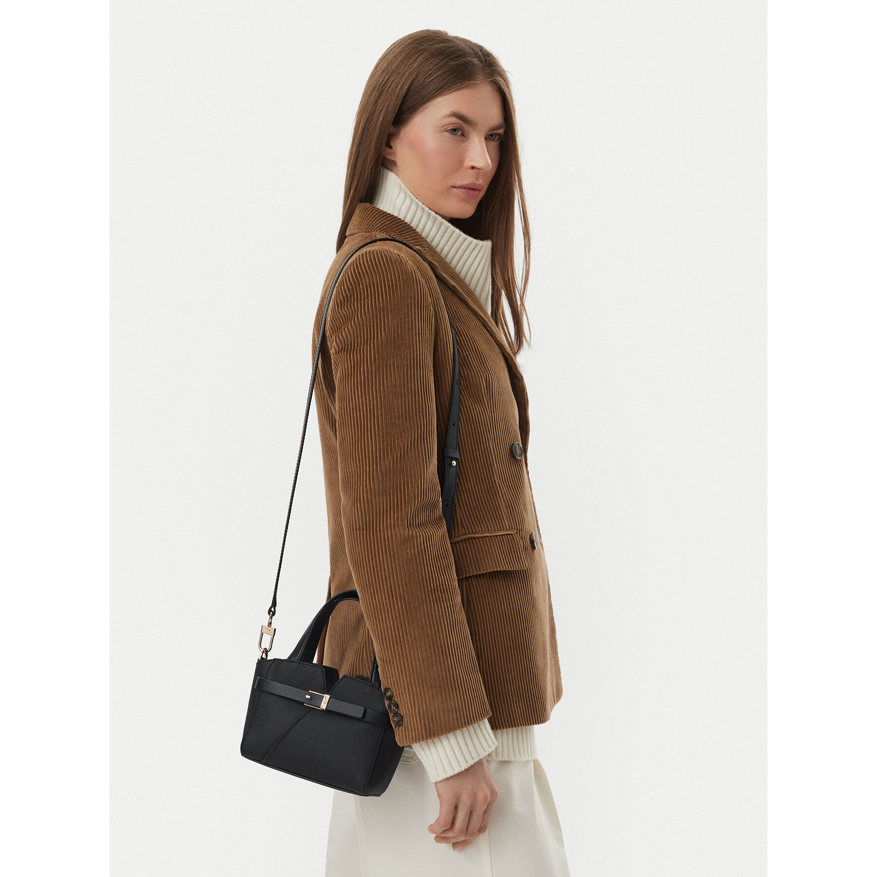 Geantă BOSS Revers MiniTote 50573234 Negru