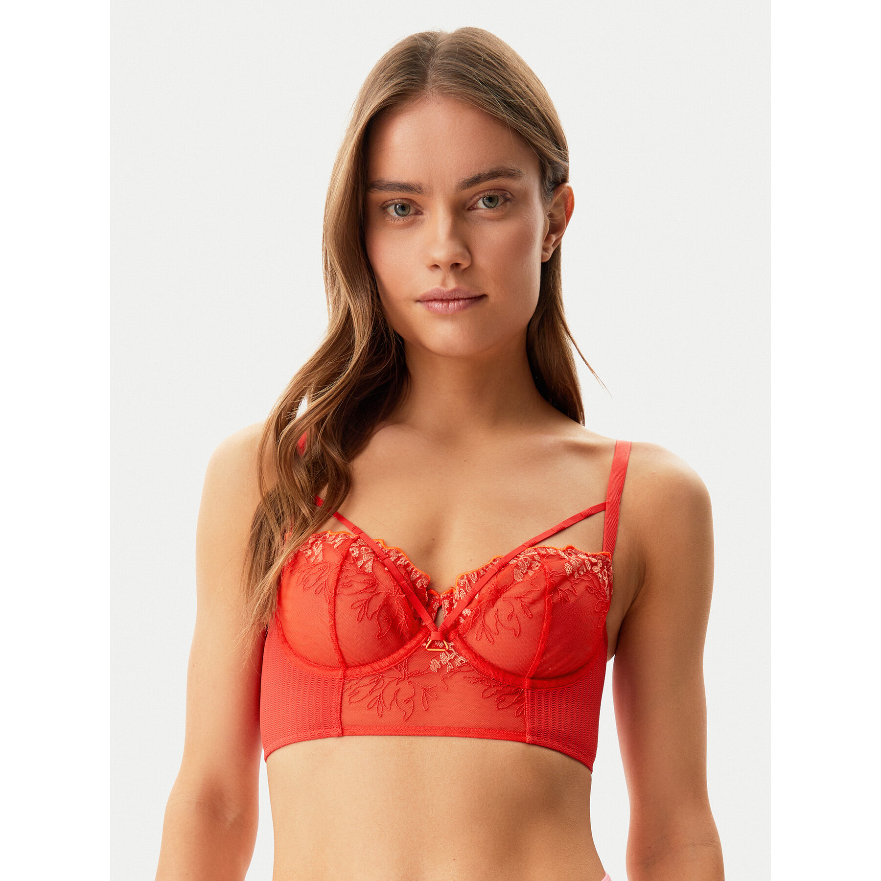 Chantelle Reggiseno con ferretto Spice C22BK6 Rosso