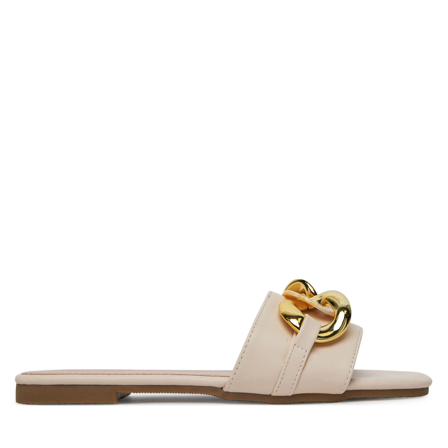 Damen Pantoletten DeeZee, Schuhgröße 36, Beige, Q28-2