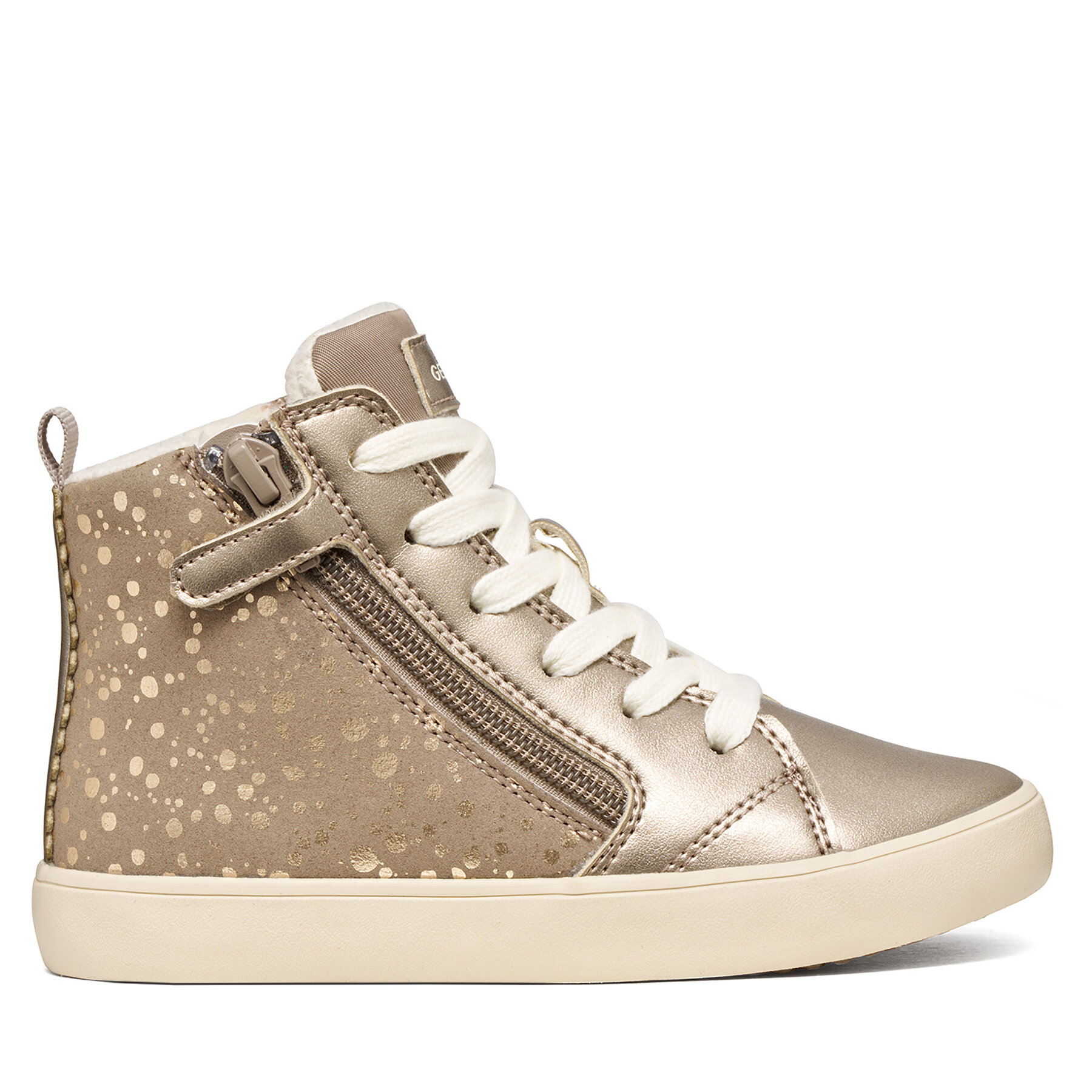 Sneakers Geox J Gisli Girl J664ND 0AUAJ C5005 S Auriu