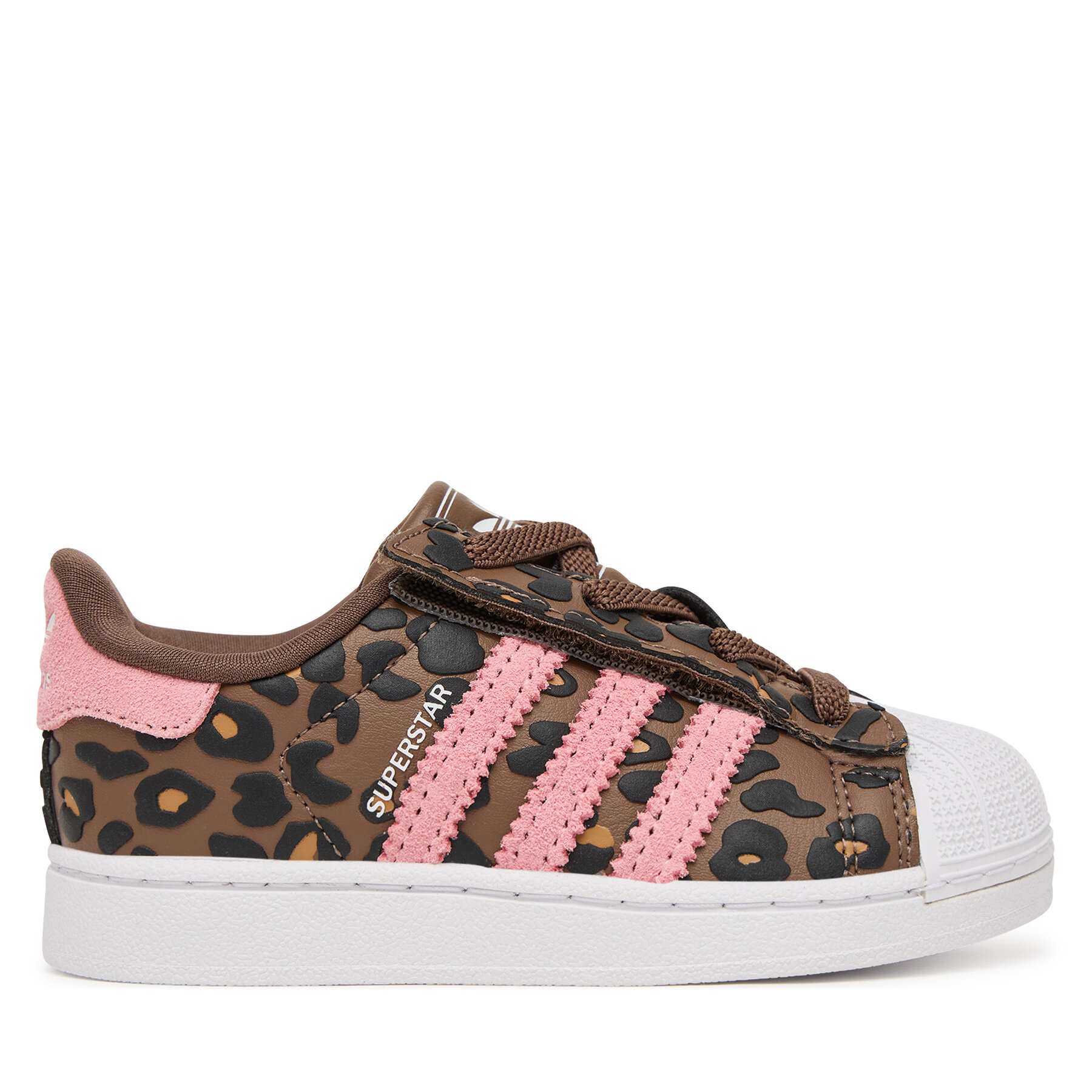 Tenisice adidas Superstar II Comfort Closure Elastic Lace KK2125 Smeđa