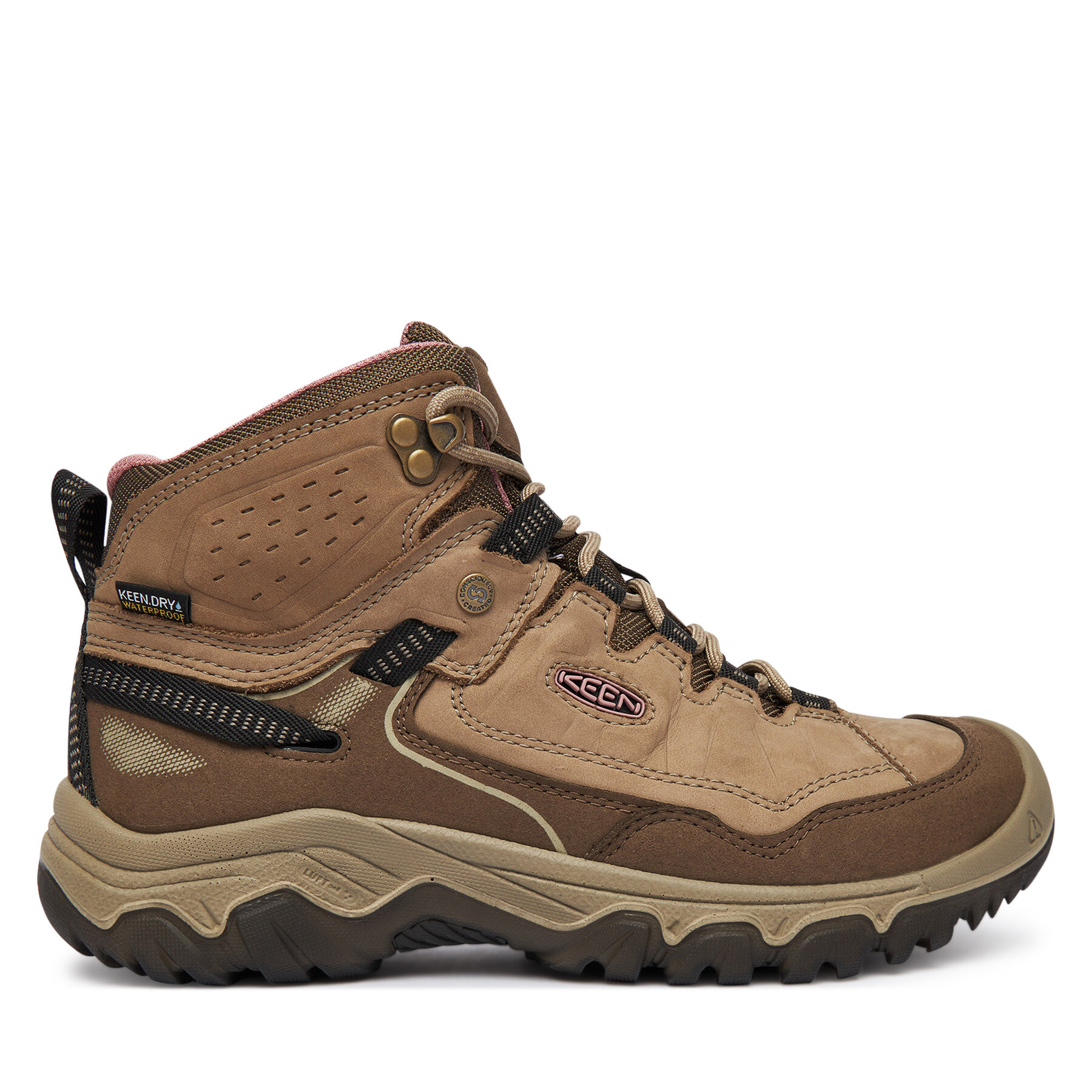 Trekingová obuv Keen Targhee IV Waterproof Hiking Boot 1028990 Hnedá